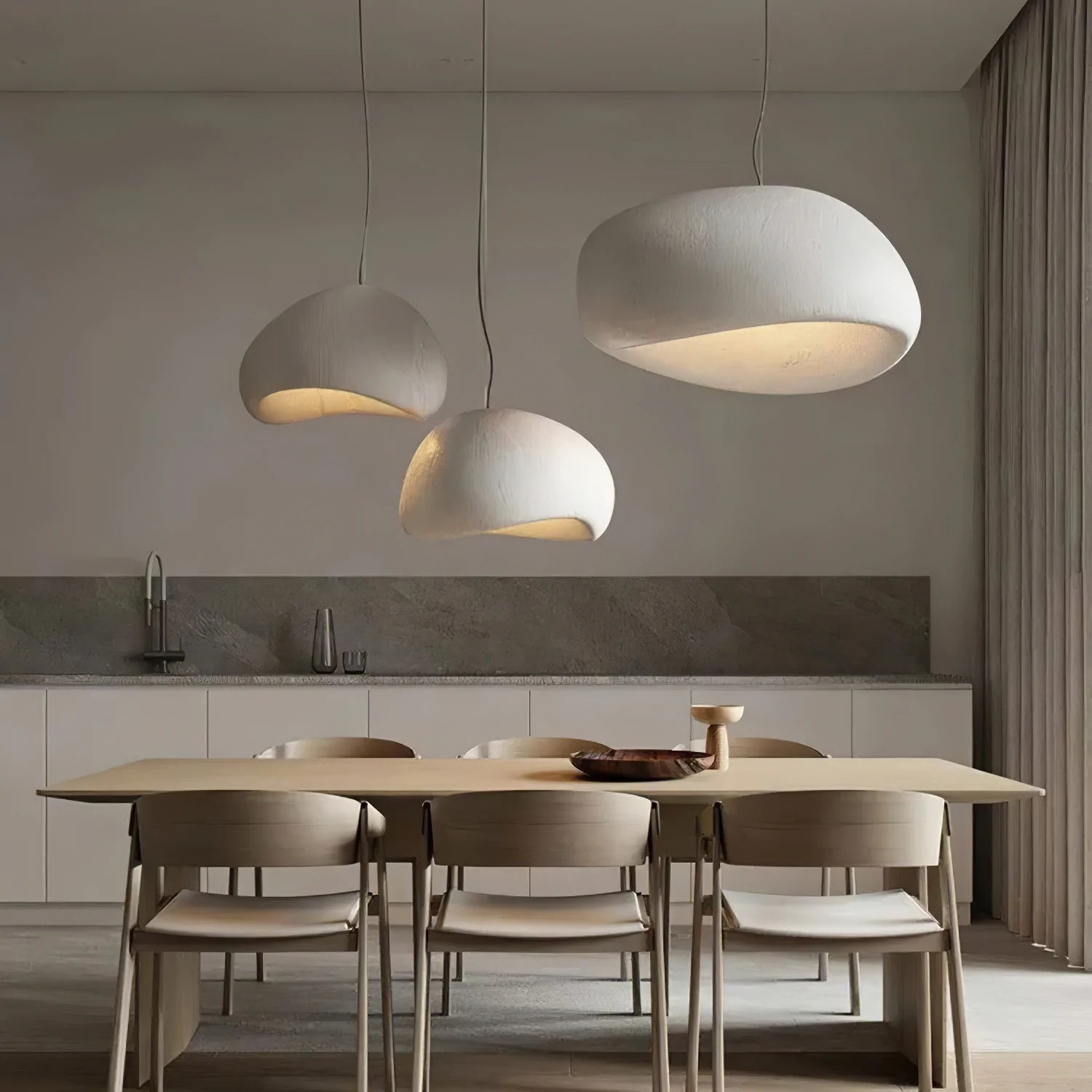 Lustra Kronleuchter Rau Kombination Wabi-Sabi-Letslighting