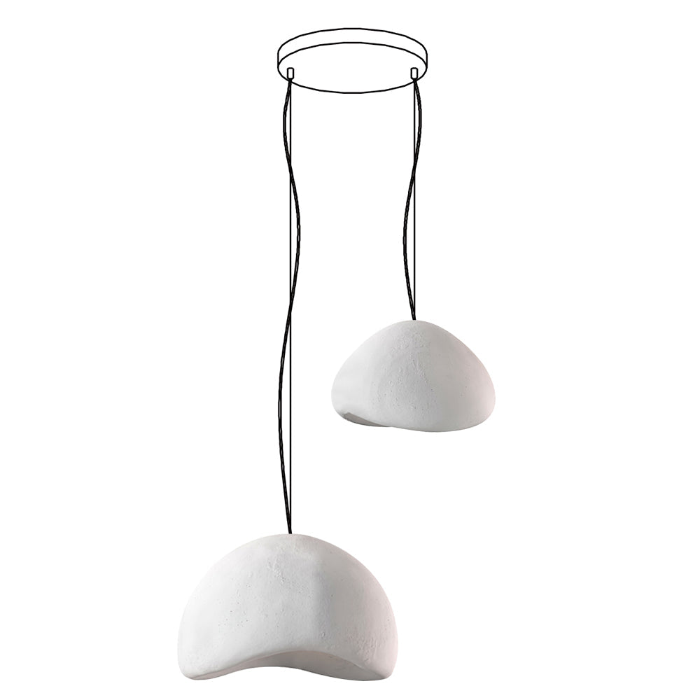 Lustra Kronleuchter Rau Kombination Wabi-Sabi-Letslighting