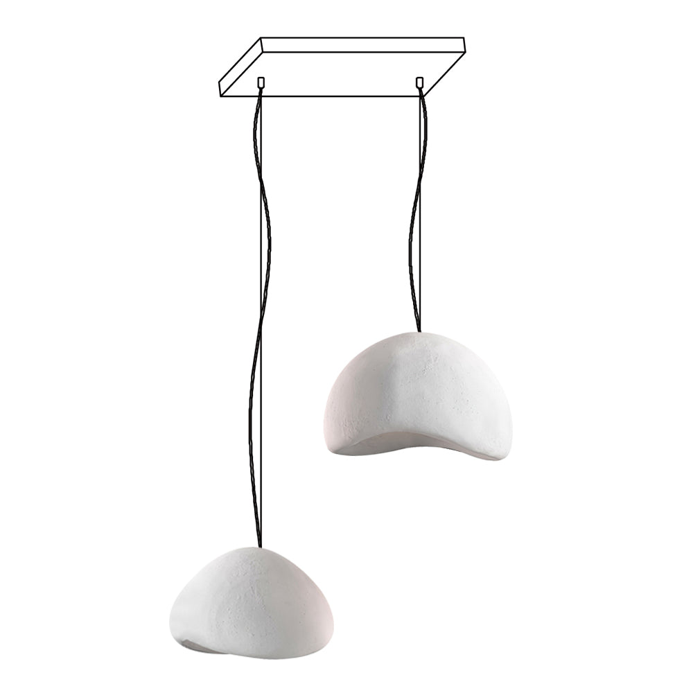 Lustra Kronleuchter Rau Kombination Wabi-Sabi-Letslighting