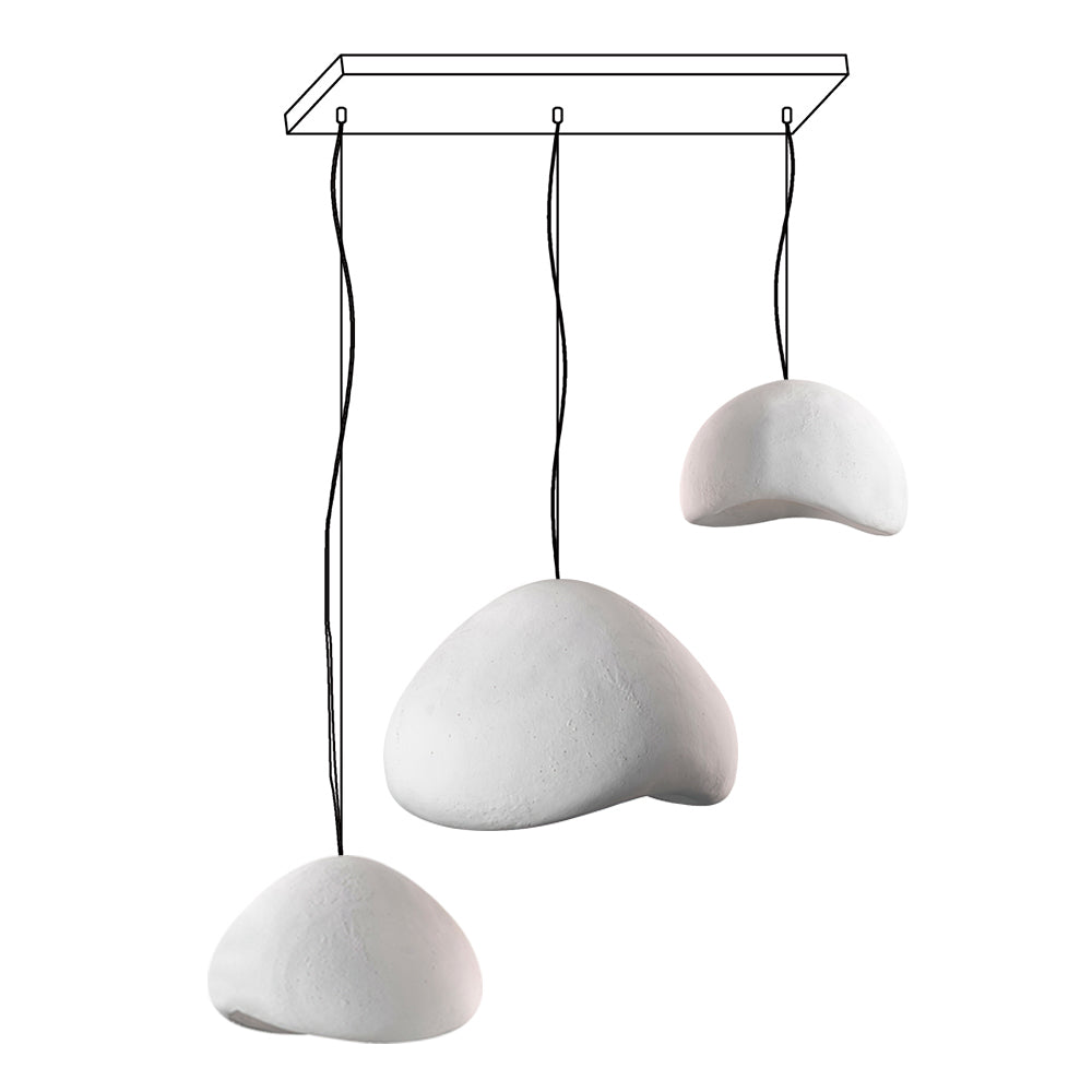 Lustra Kronleuchter Rau Kombination Wabi-Sabi-Letslighting