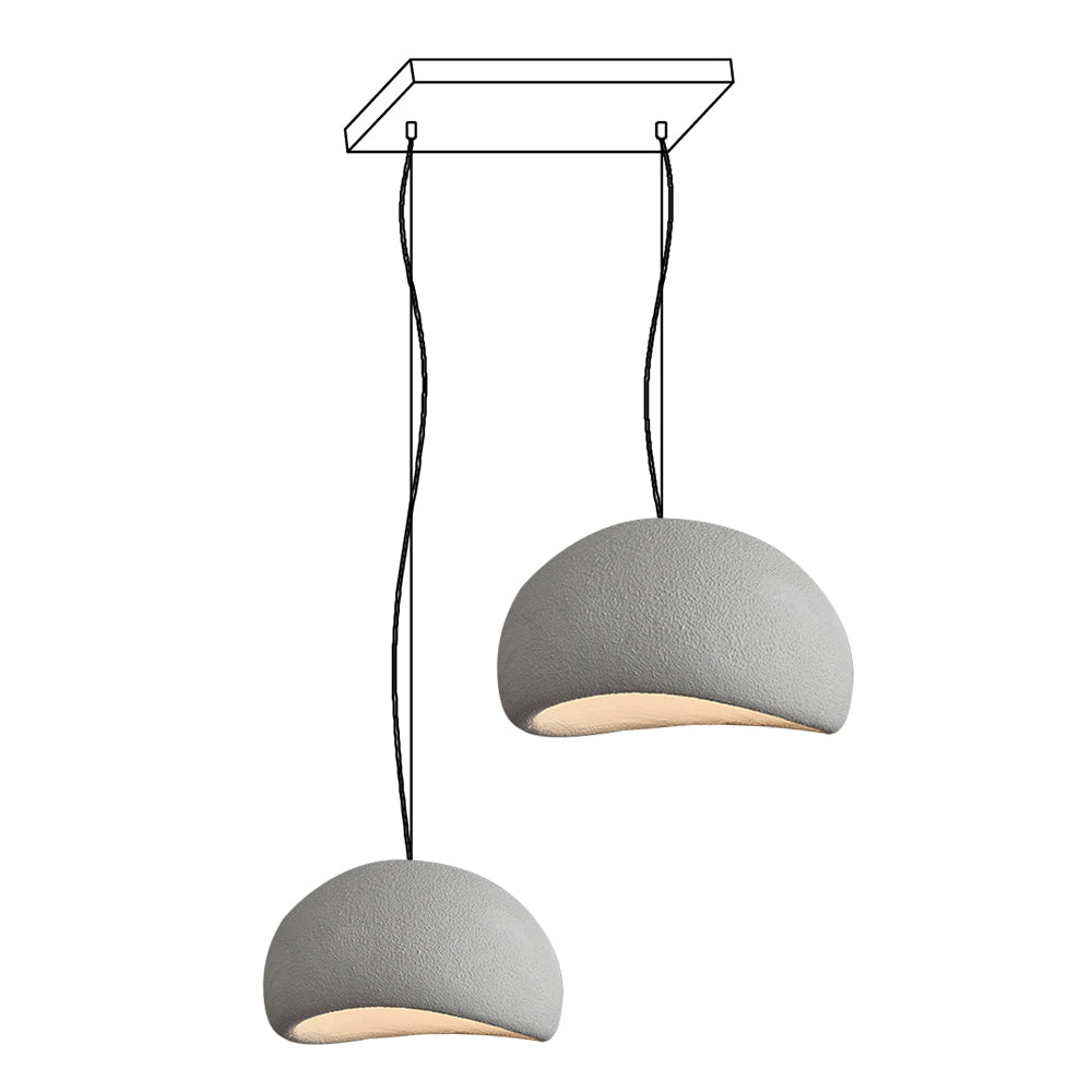 Lustra Kronleuchter Rau Kombination Wabi-Sabi-Letslighting