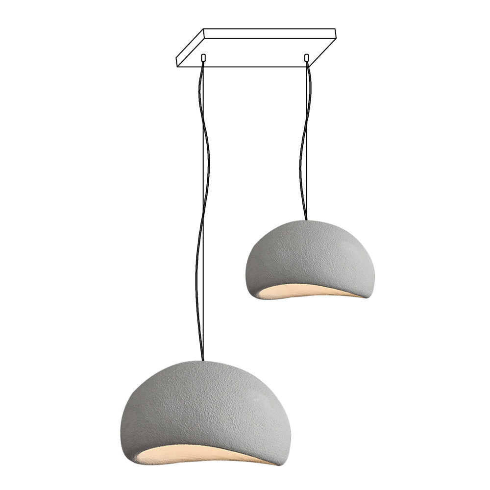 Lustra Kronleuchter Rau Kombination Wabi-Sabi-Letslighting