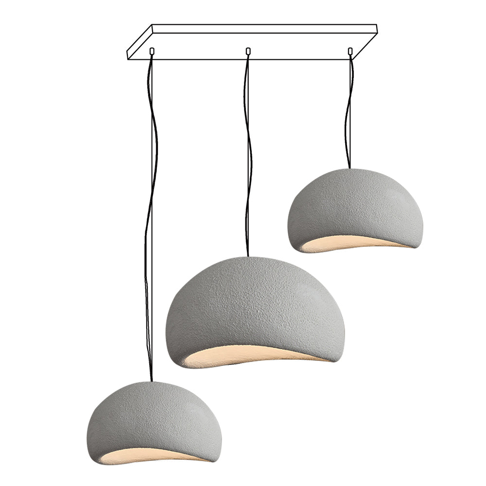 Lustra Kronleuchter Rau Kombination Wabi-Sabi-Letslighting