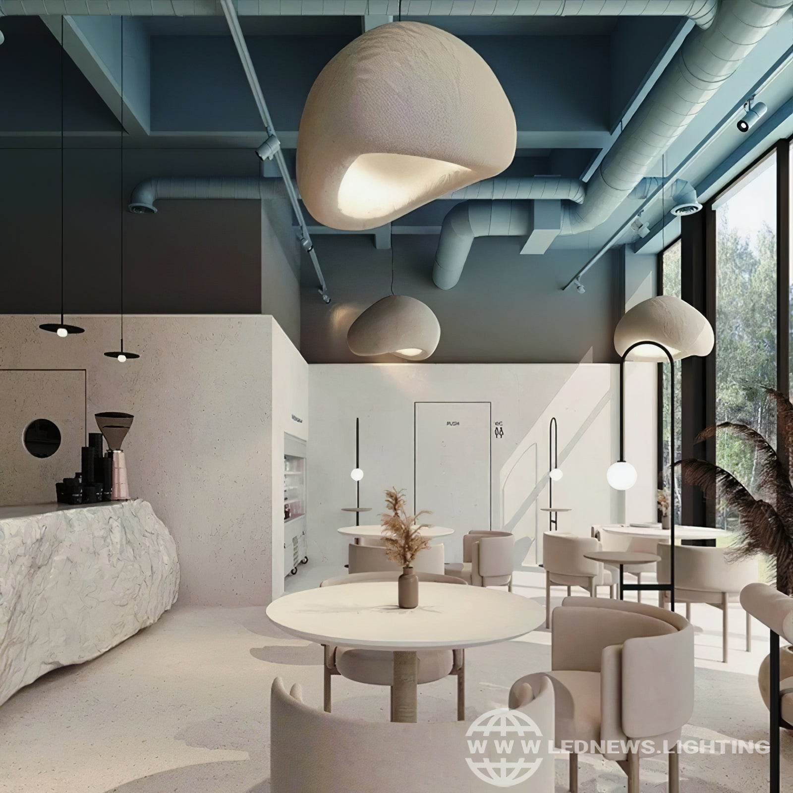 Lustra Kronleuchter Rau Kombination Wabi-Sabi-Letslighting
