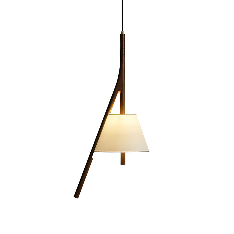 Zovenarae Dreieckige Pendelleuchte aus Holz-Letslighting
