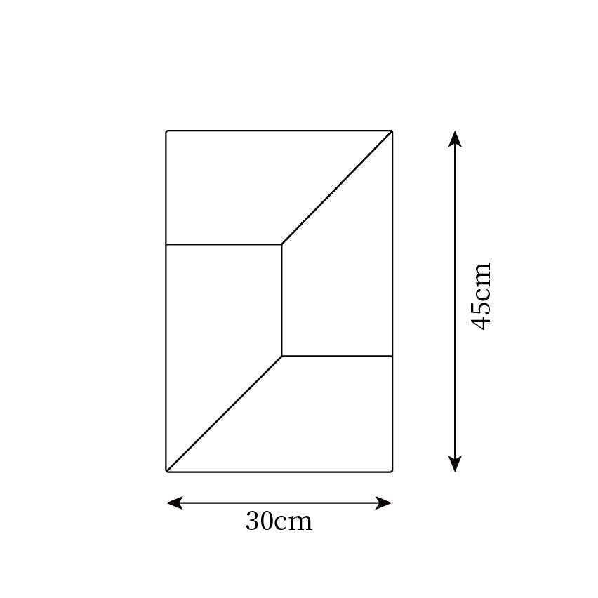 Wandleuchte 3D Geometrisch Panels Geschichtet Licht Kunst Fernbedienung Dimmen Modern-Letslighting