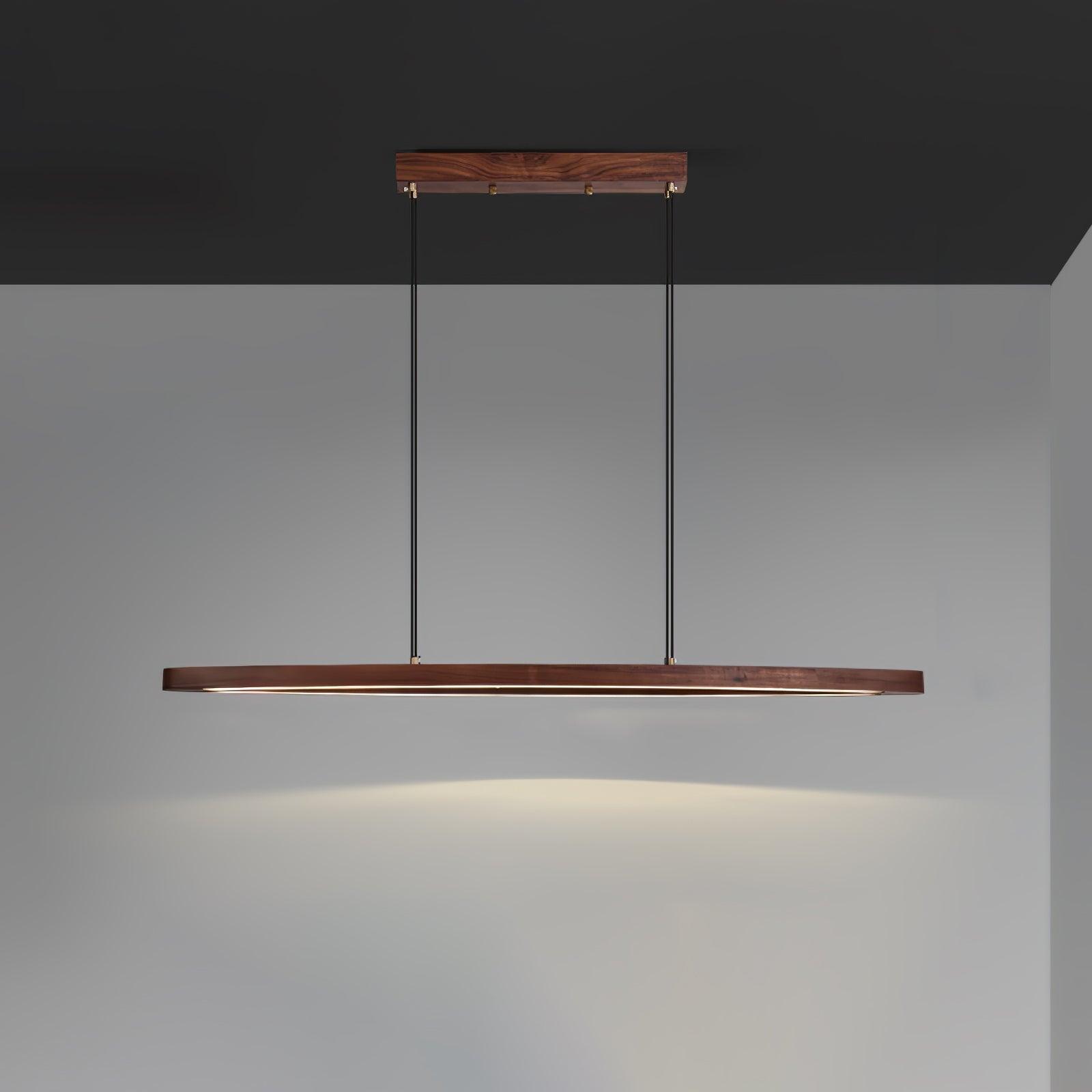 Zentan Holz Minimalistische Pendelleuchte-Letslighting