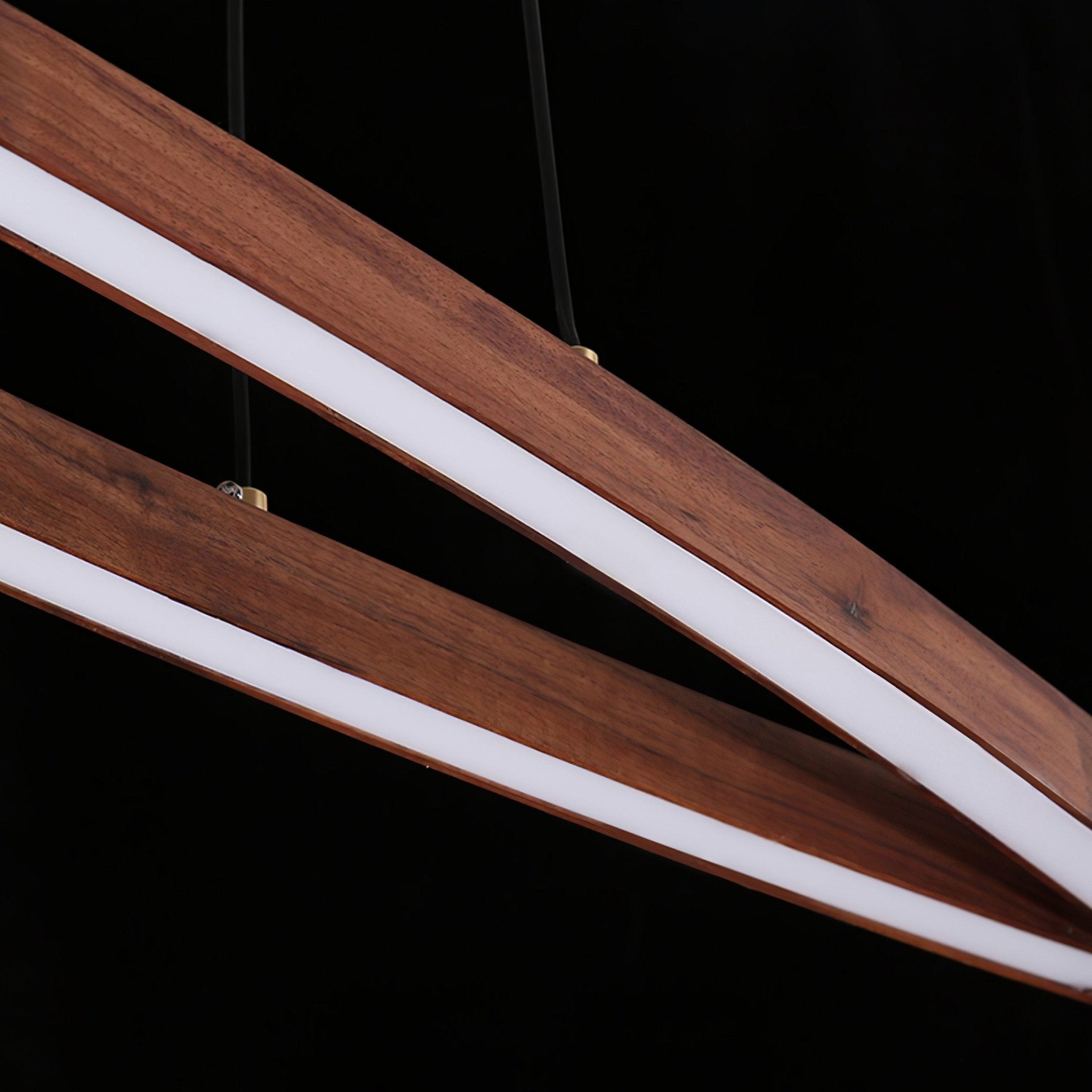 Zentan Holz Minimalistische Pendelleuchte-Letslighting