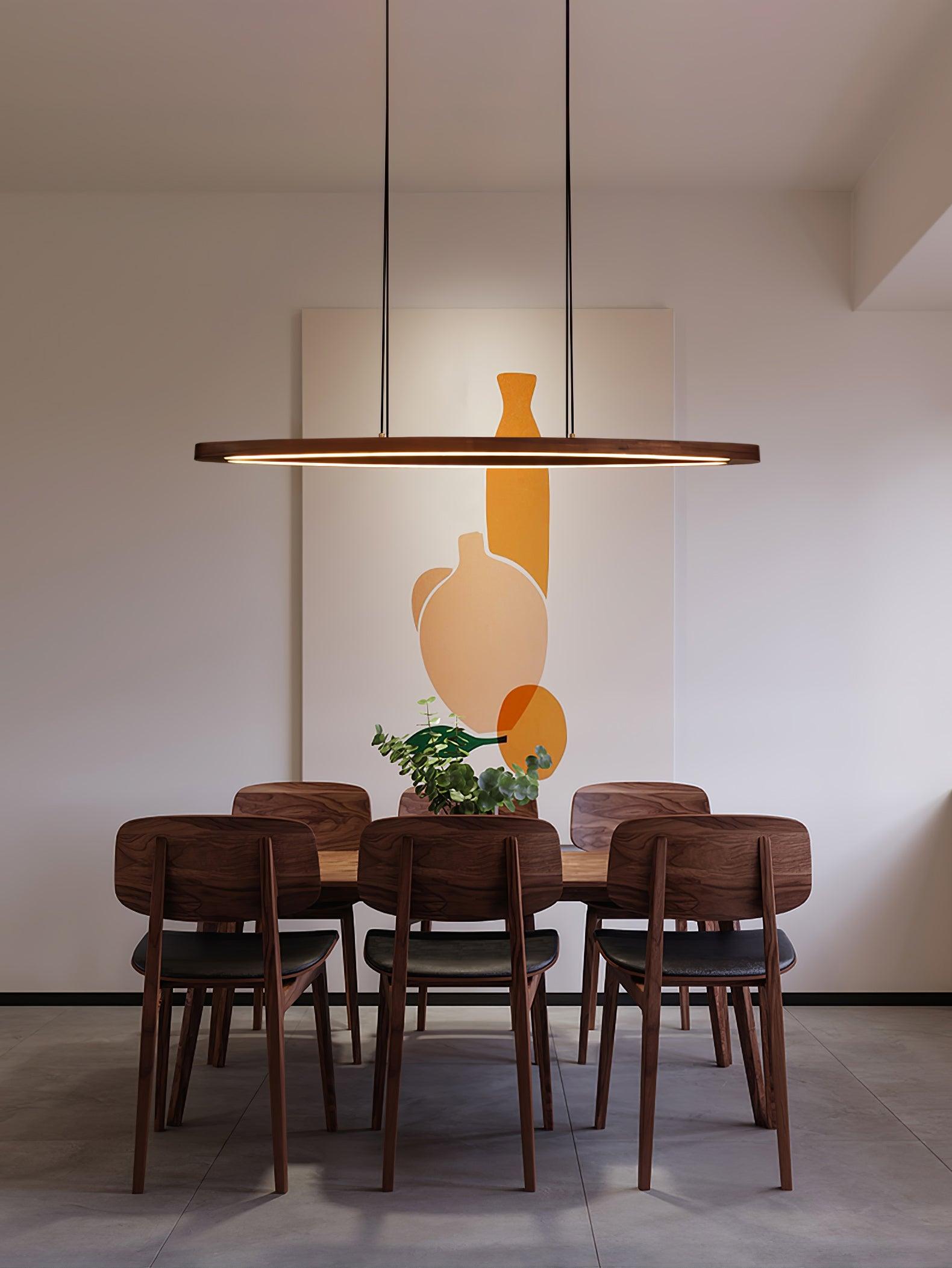 Zentan Holz Minimalistische Pendelleuchte-Letslighting
