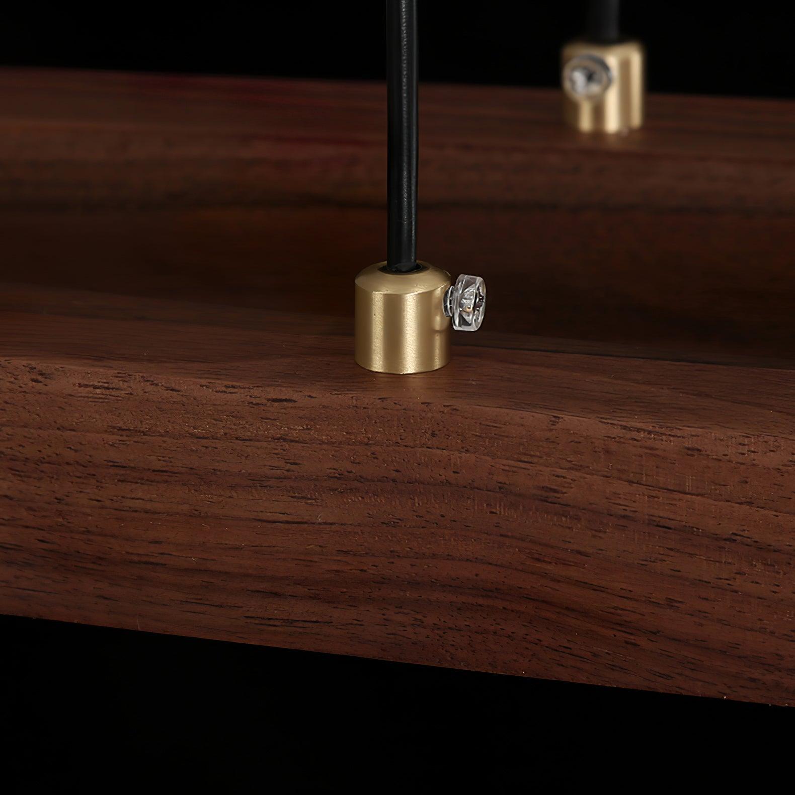 Zentan Holz Minimalistische Pendelleuchte-Letslighting