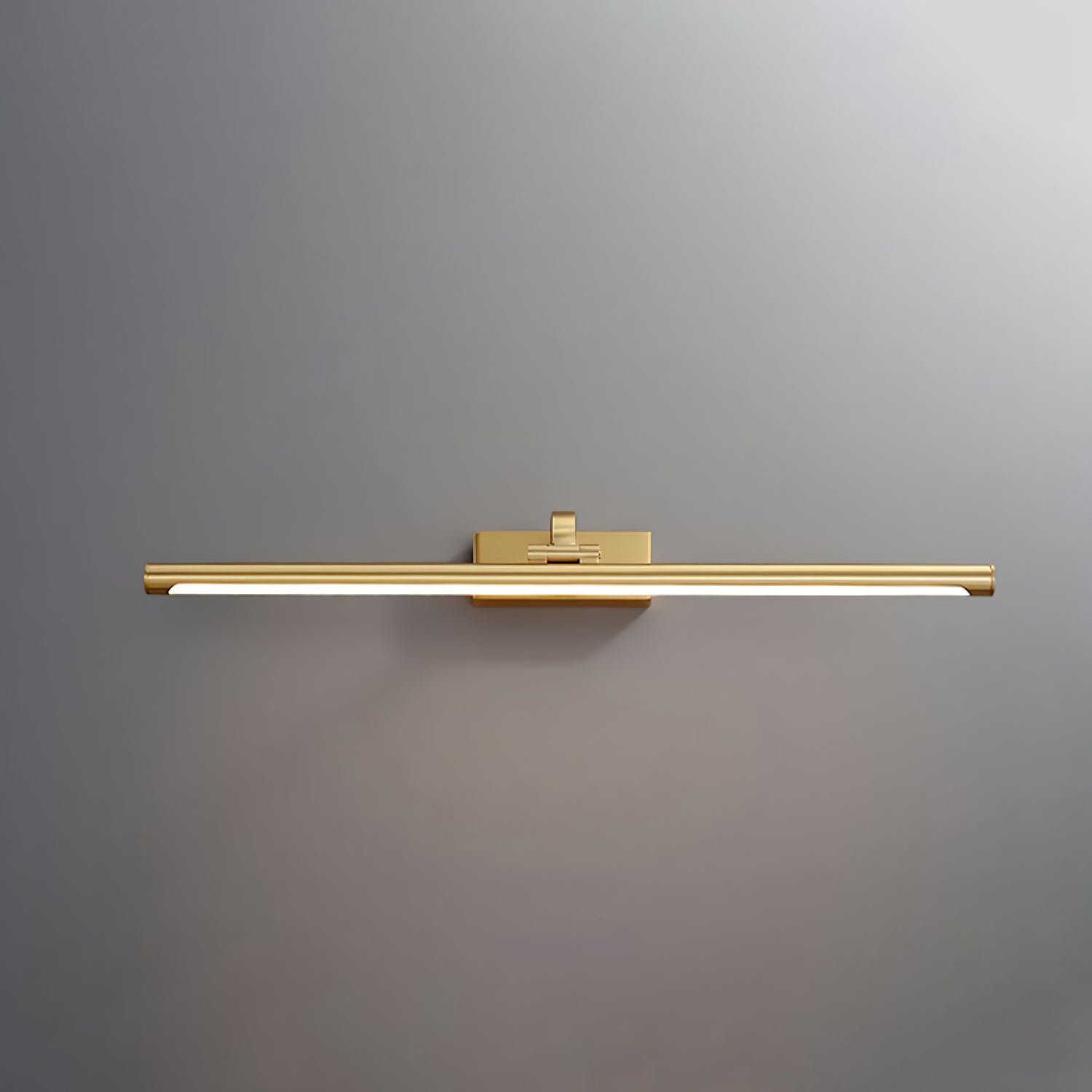 Walnut Color Linear LED Wall Light - Blowlighting