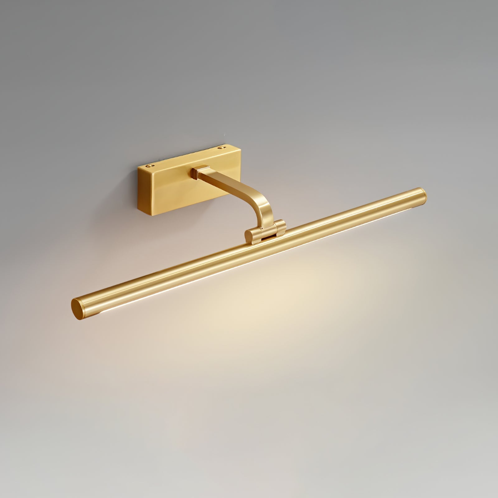 Walnut Color Linear LED Wall Light - Blowlighting