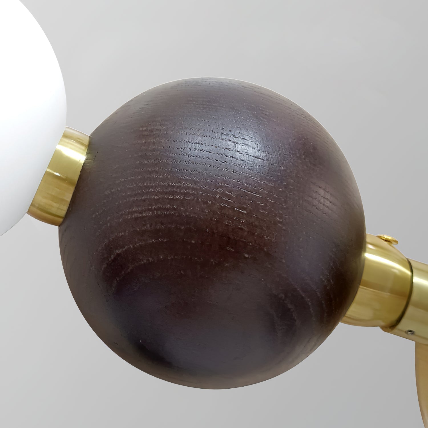 Aurora Kronleuchter-Nussbaumperlenkette-Letslighting