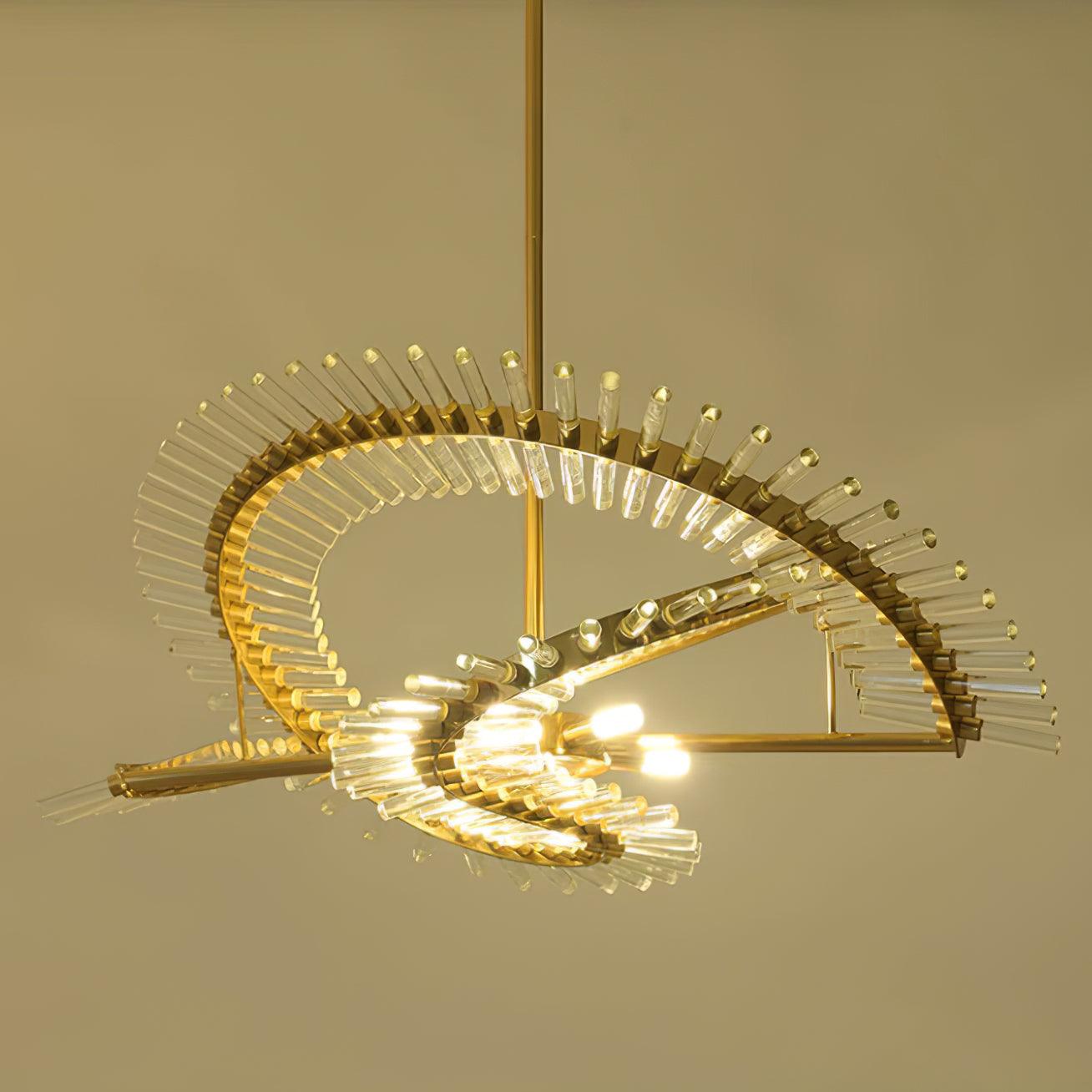 Amara Eleganter Glas-Kronleuchter-Letslighting