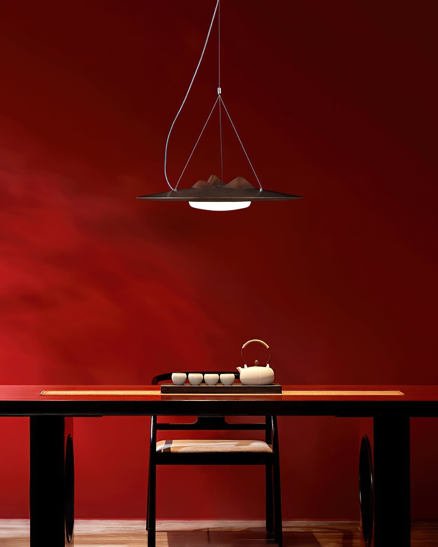 Vathea Premium Nordic Art Holz Pendelleuchte-Letslighting