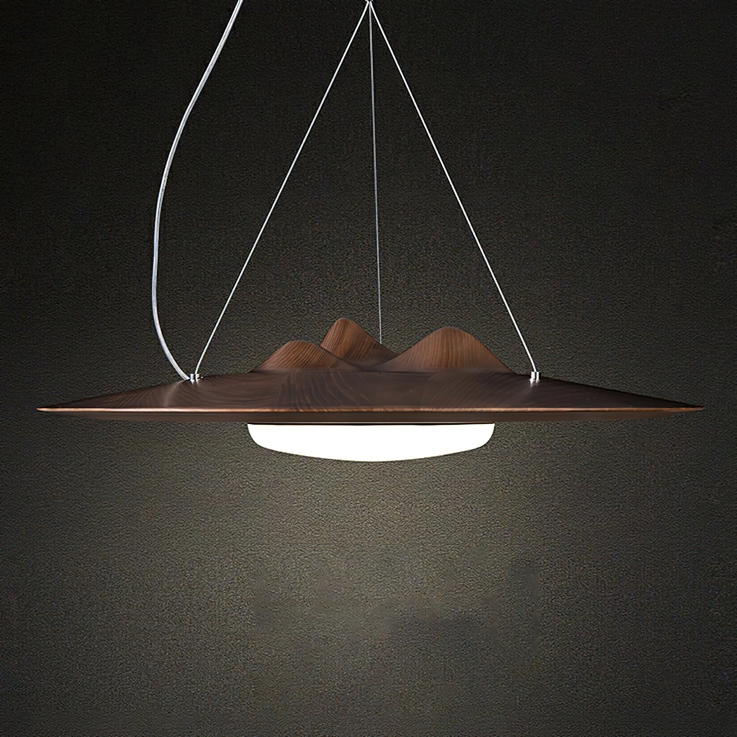 Vathea Premium Nordic Art Holz Pendelleuchte-Letslighting