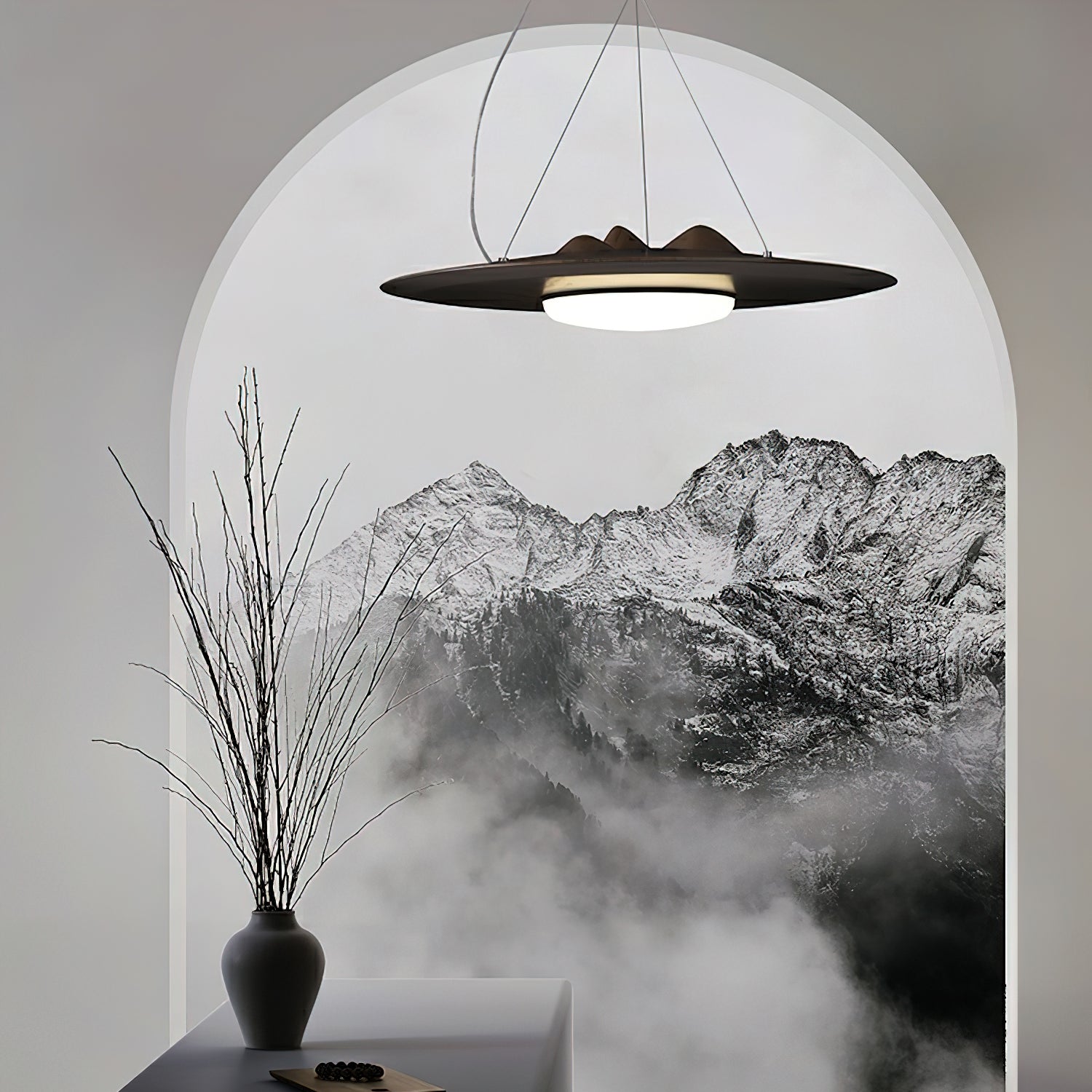 Vathea Premium Nordic Art Holz Pendelleuchte-Letslighting