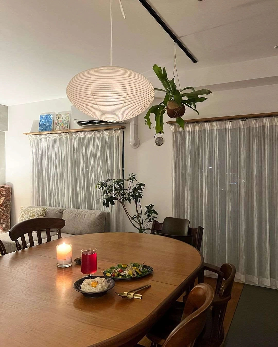 Washi Paper 15A Pendant Light - Blowlighting