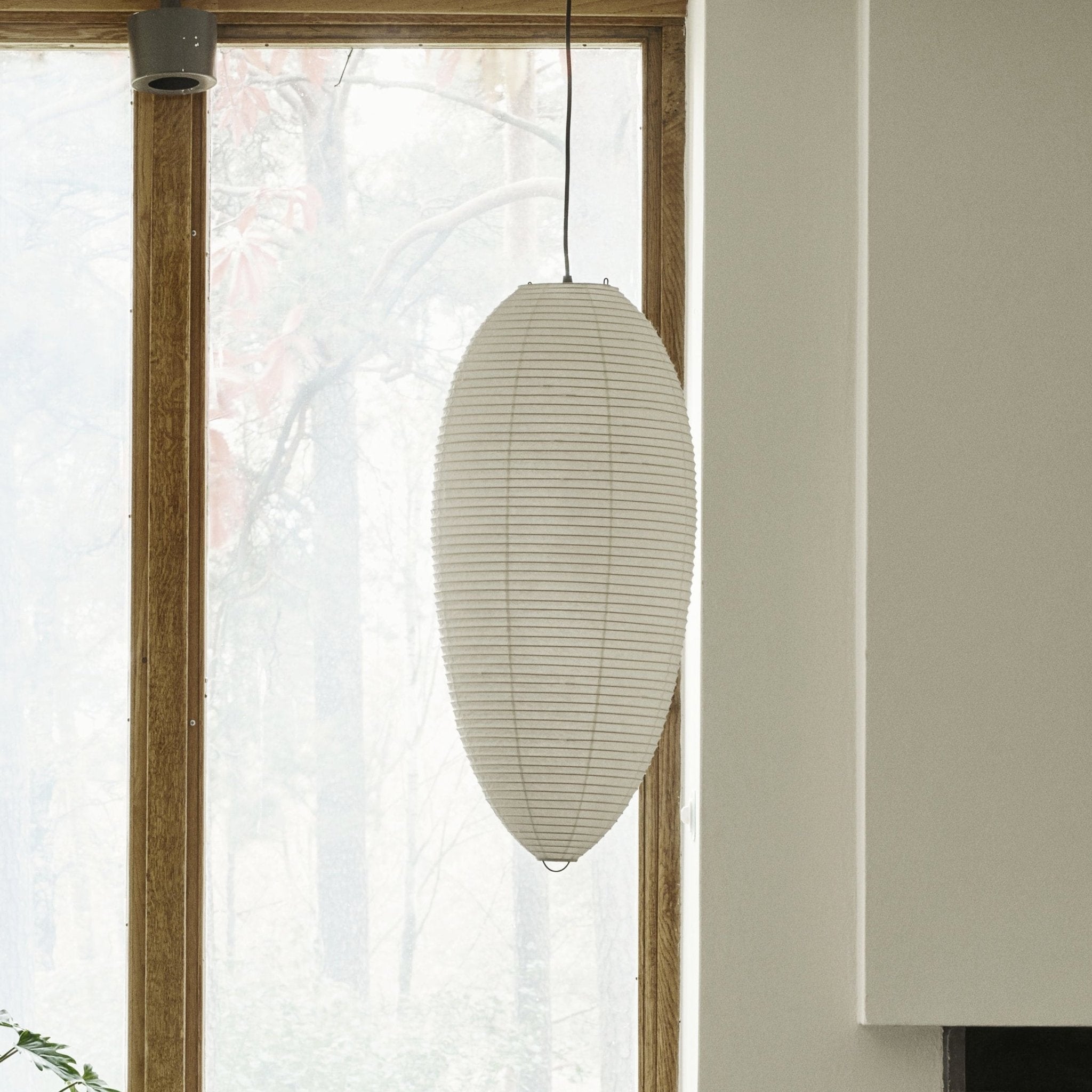 Washi Paper Chestnut Pendant Lamp - Blowlighting