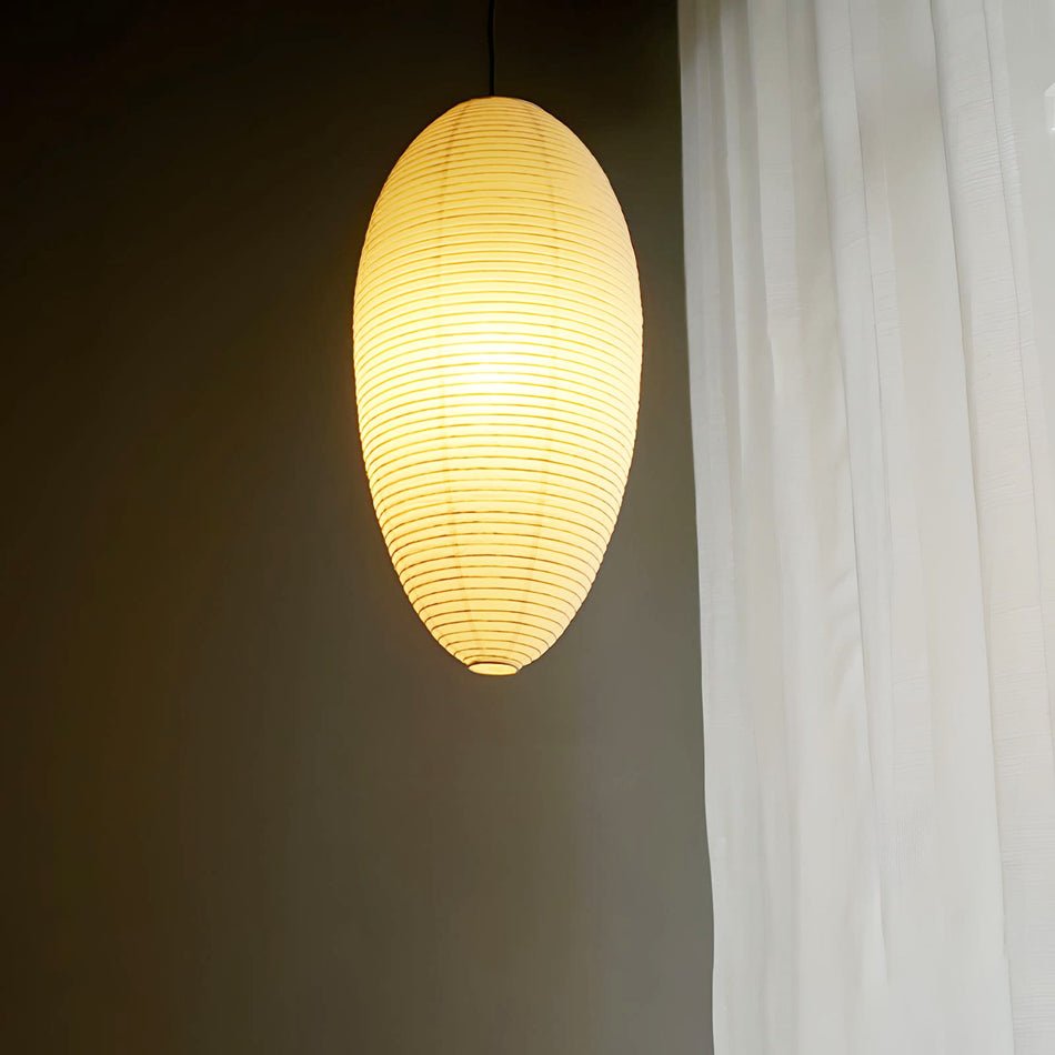 Washi Paper Chestnut Pendant Lamp - Blowlighting