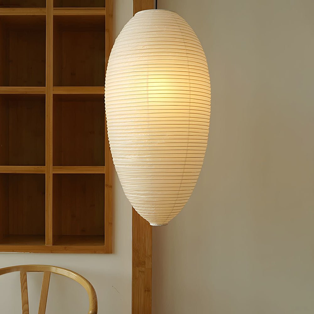 Washi Paper Chestnut Pendant Lamp - Blowlighting