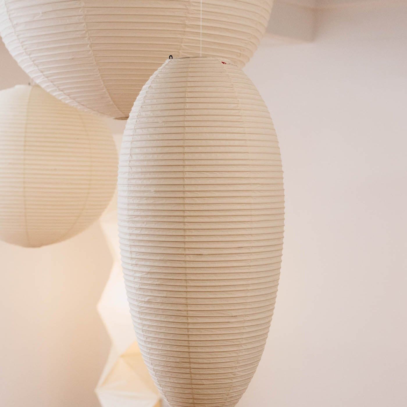 Washi Paper Chestnut Pendant Lamp - Blowlighting