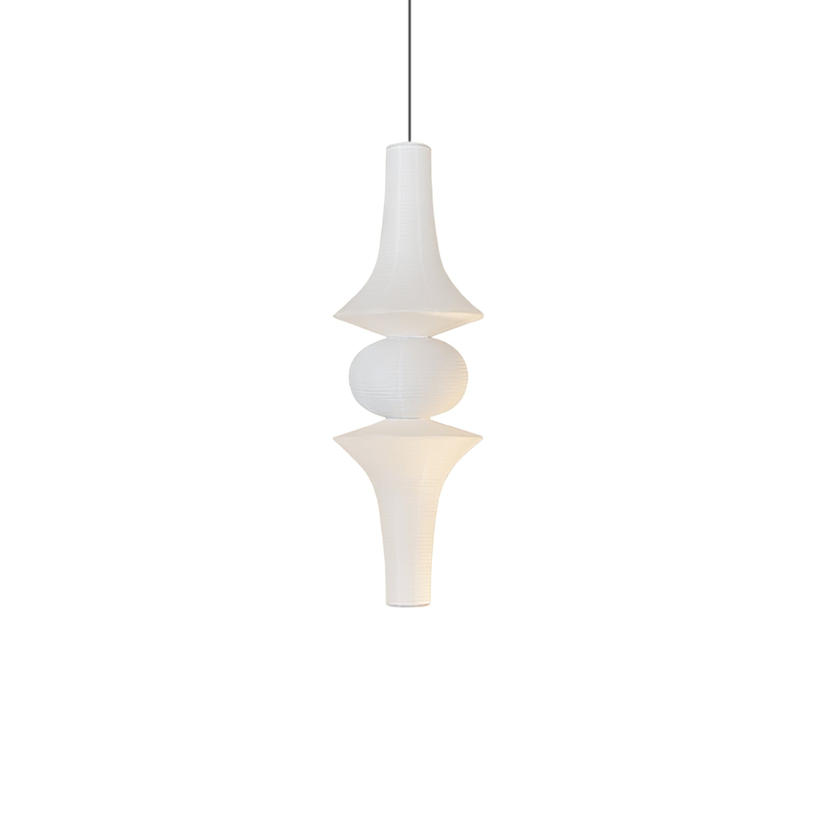 Washi Paper E Pendant Light - Blowlighting