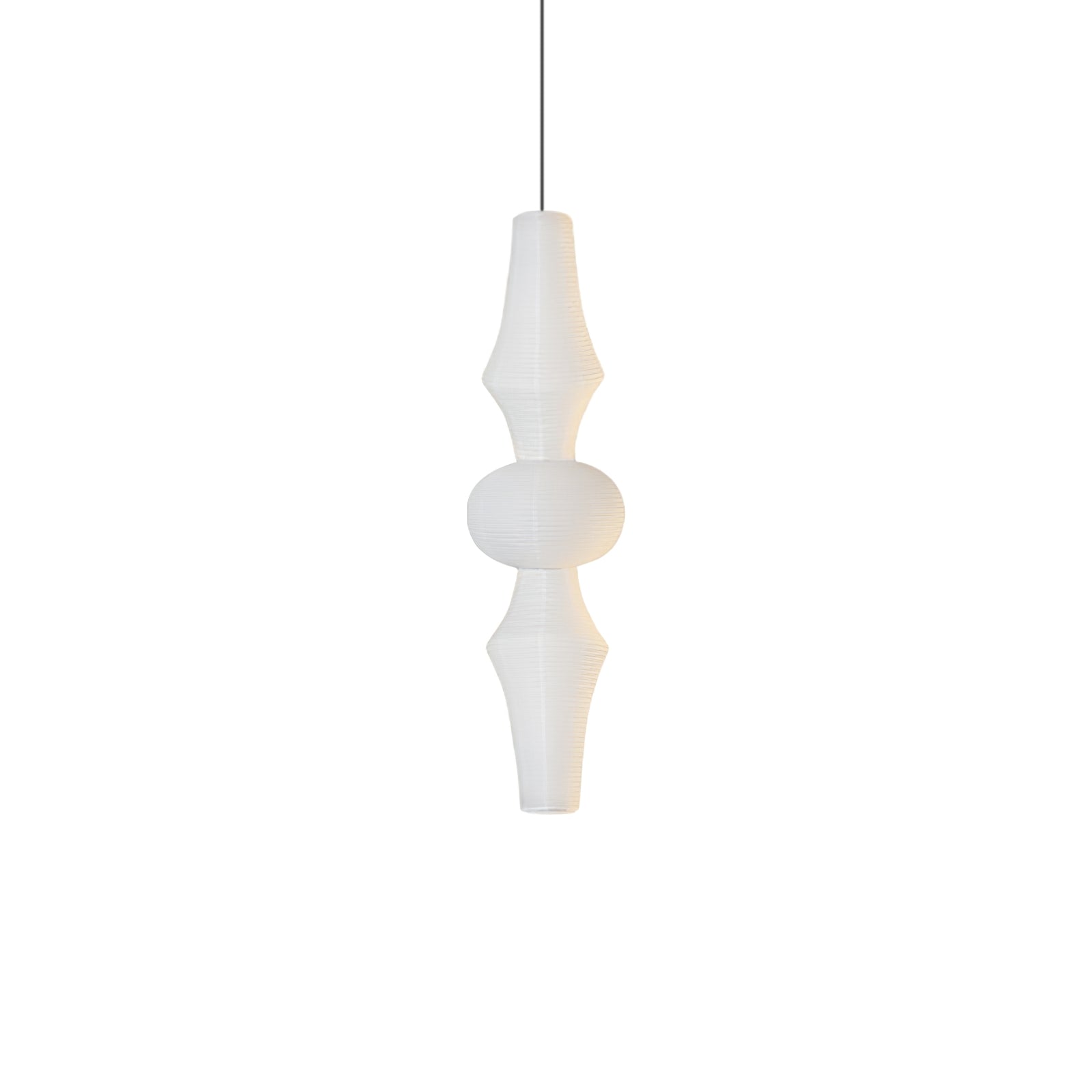 Washi Paper E Pendant Light - Blowlighting