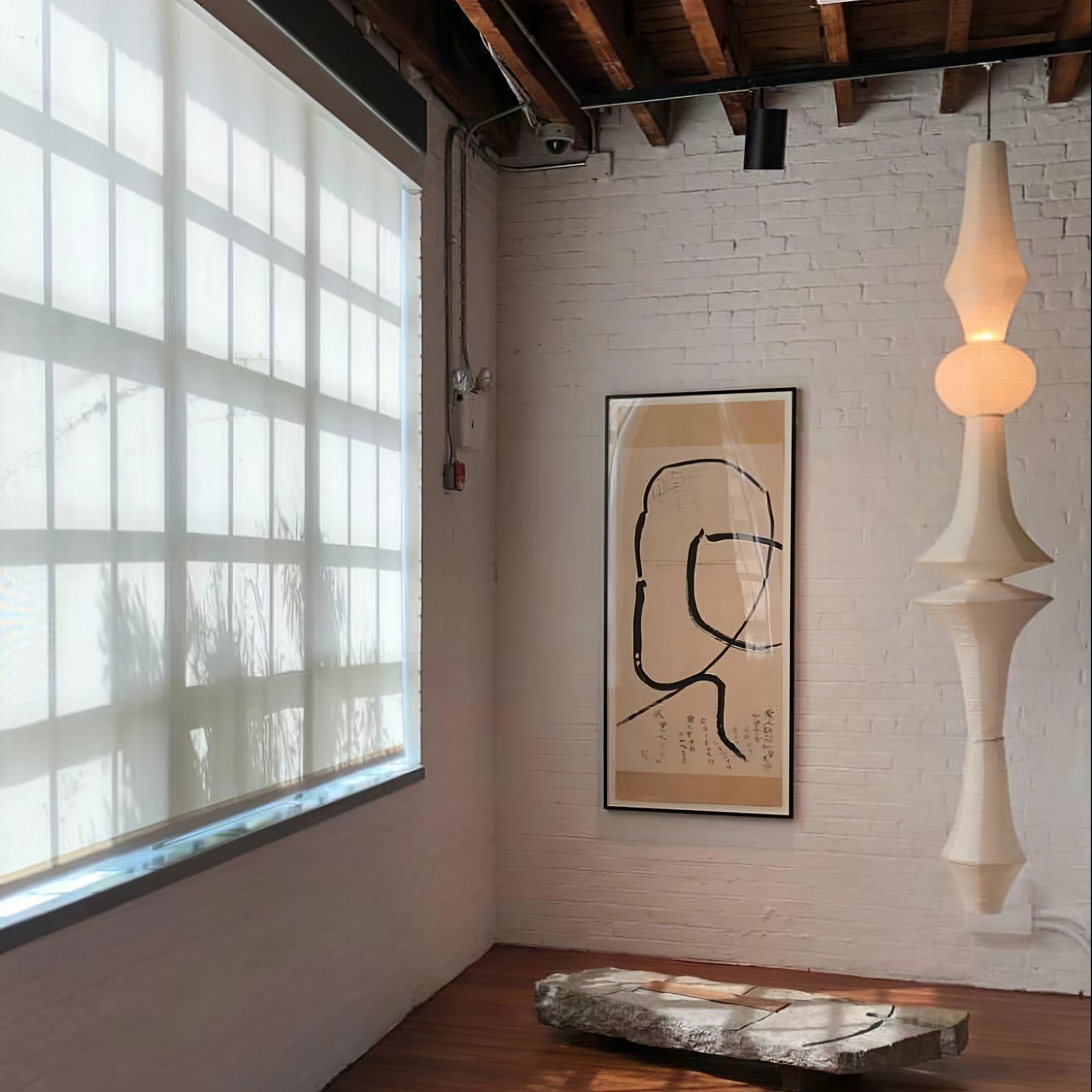 Washi Paper E Pendant Light - Blowlighting