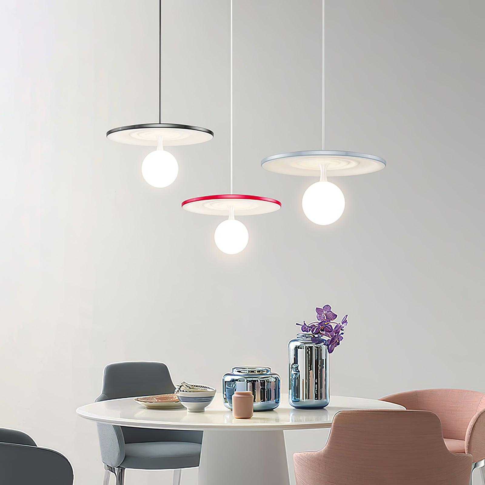 Leila Minimalistische Pendelleuchte aus Metall-Letslighting
