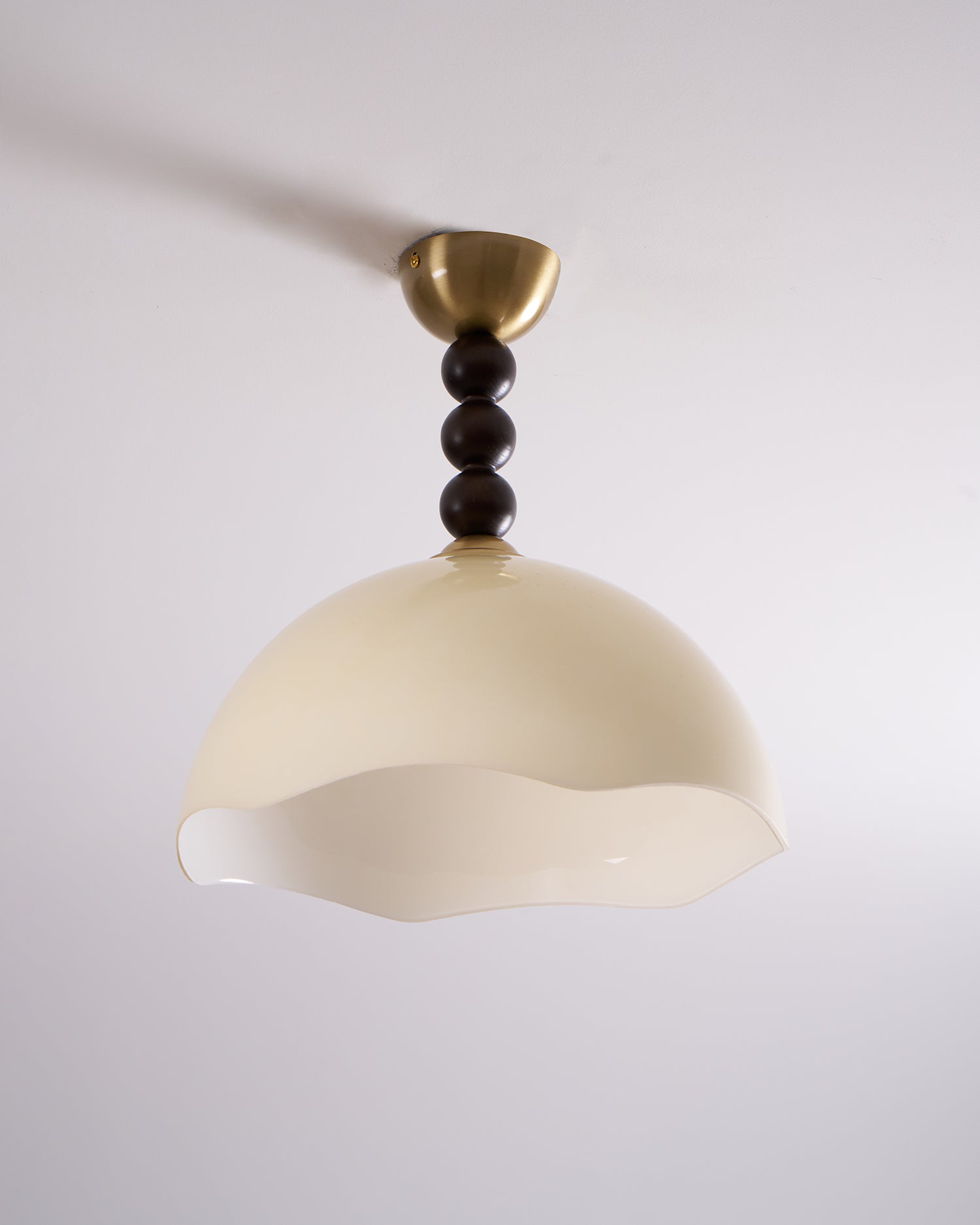 Amberis Vintage Amber Glass Ceiling Light - Letslighting