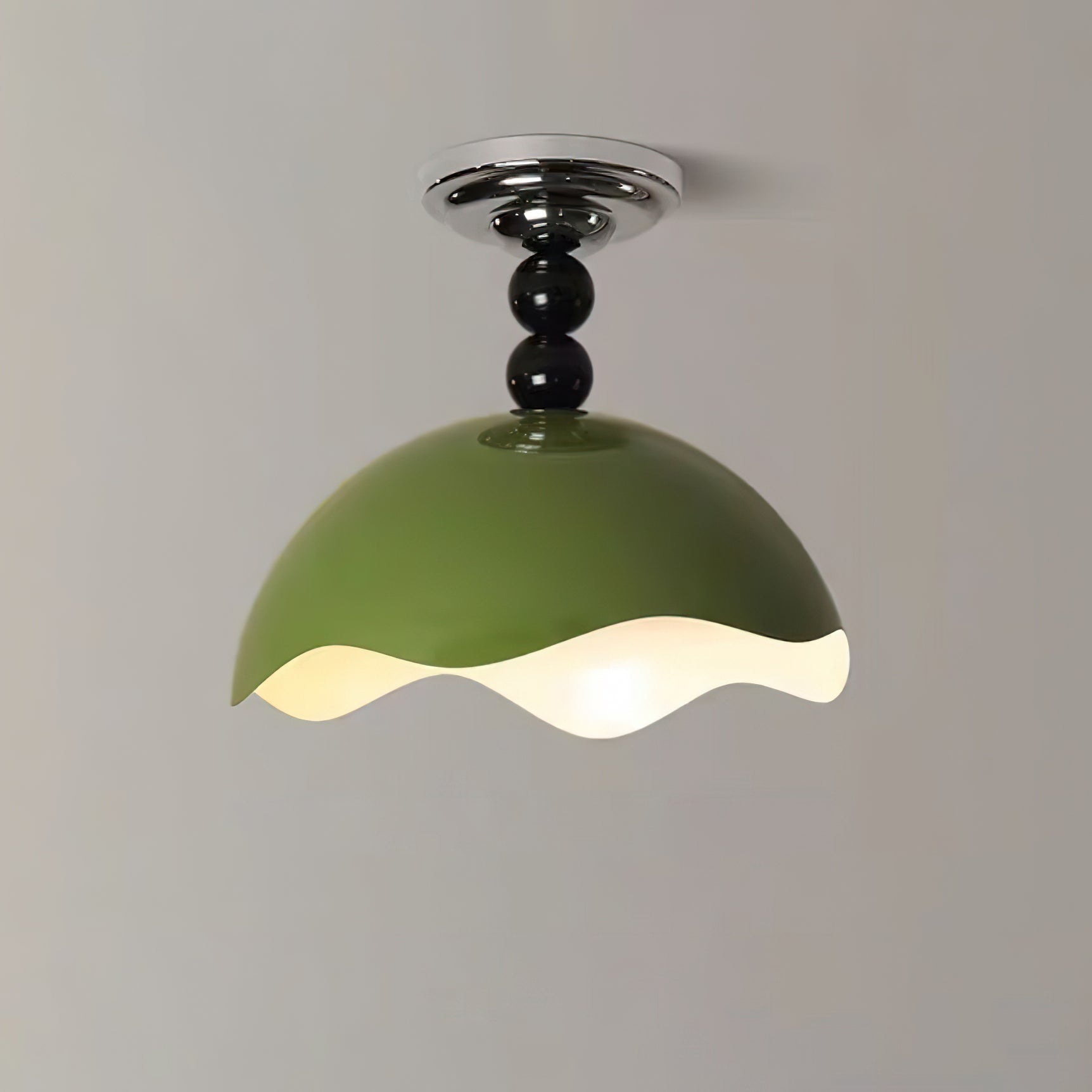 Erlorus Nordisch Kunst Welle Kamm Deckenleuchte-Letslighting