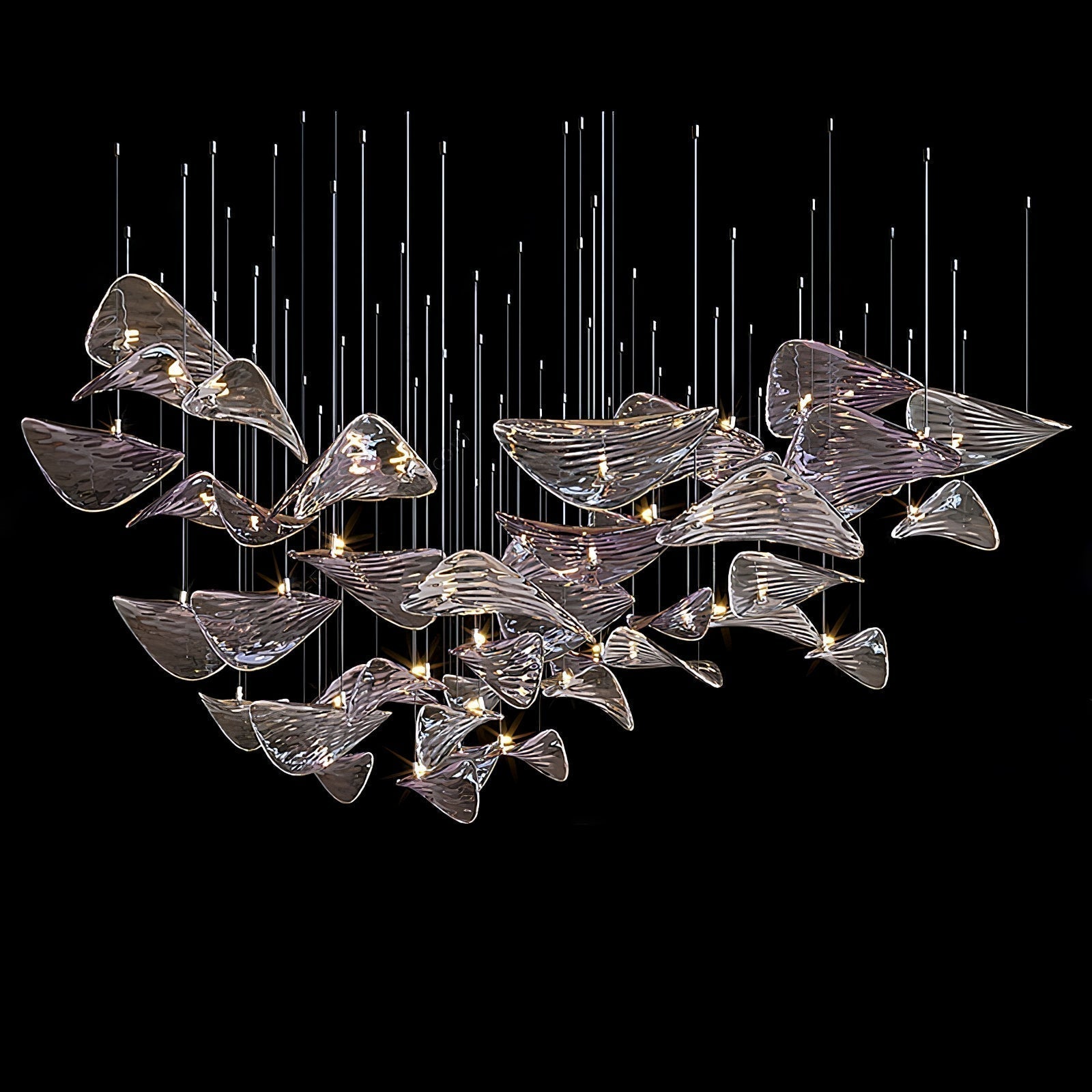 Eurrinia Butterfly Gold Pendant Light-Letslighting