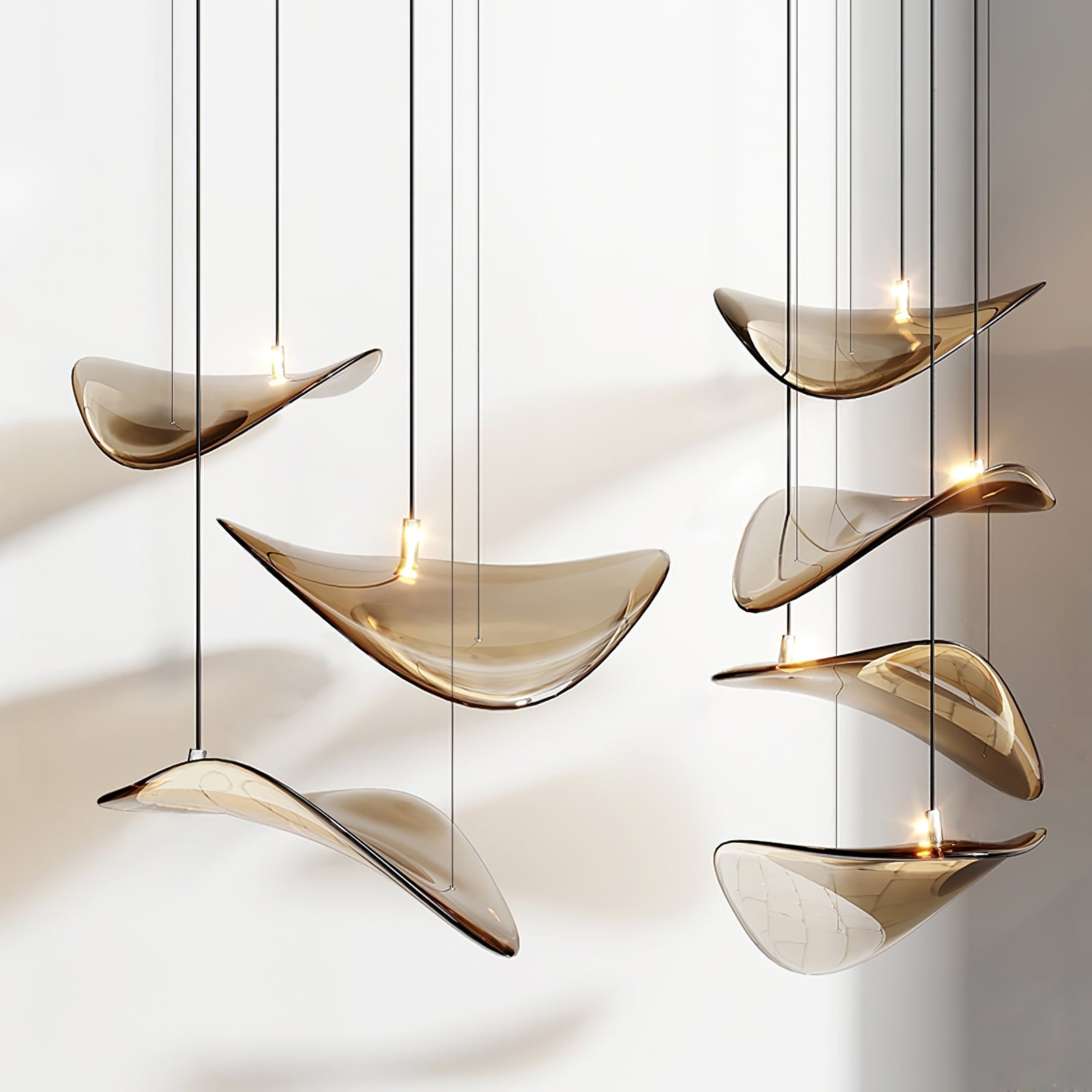 Eurrinia Butterfly Gold Pendant Light-Letslighting