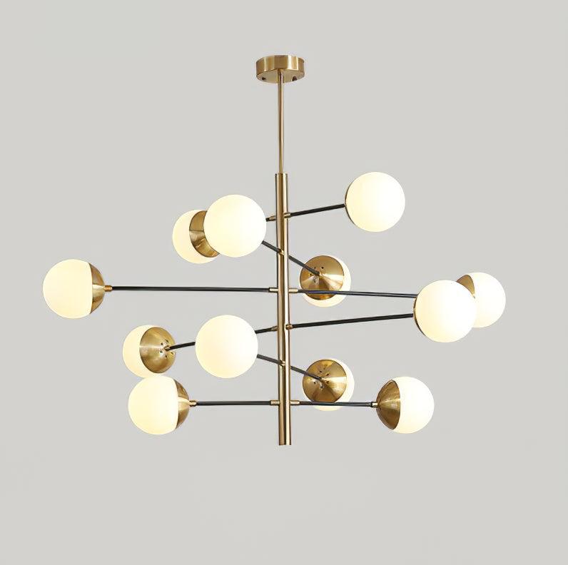 Lustra Kronleuchter Waverly Glas Elegant-Letslighting