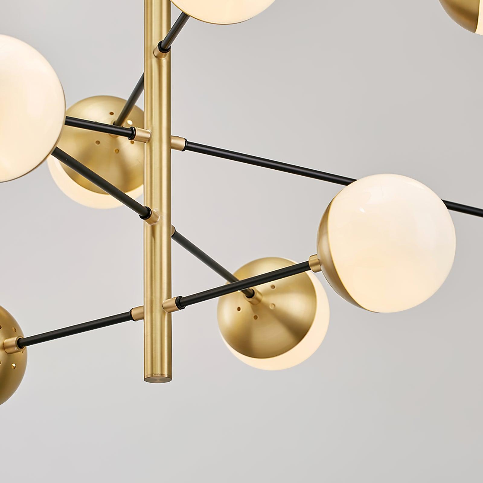 Lustra Kronleuchter Waverly Glas Elegant-Letslighting