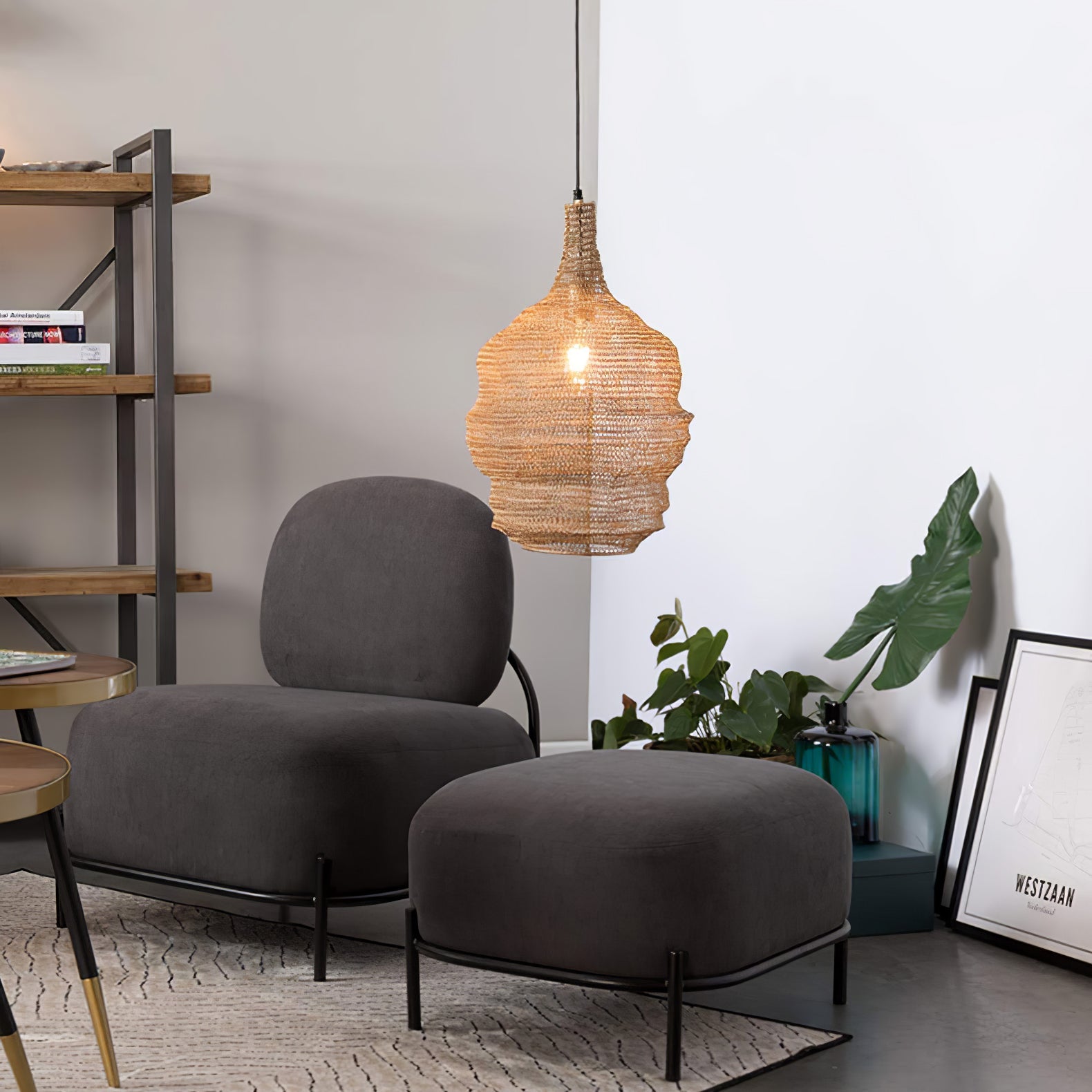 Hive Industrie-Draht Pendelleuchten-Letslighting
