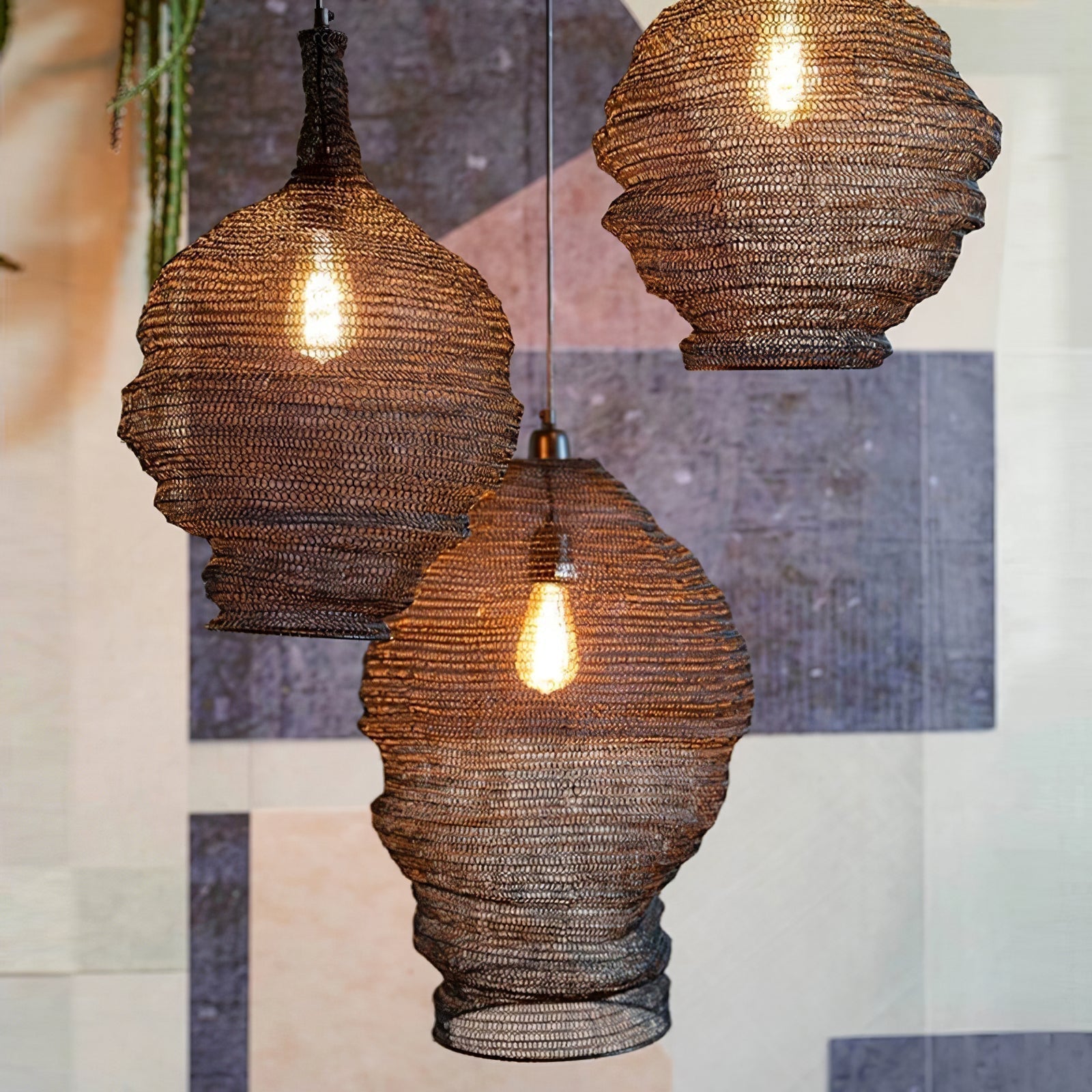 Hive Industrie-Draht Pendelleuchten-Letslighting