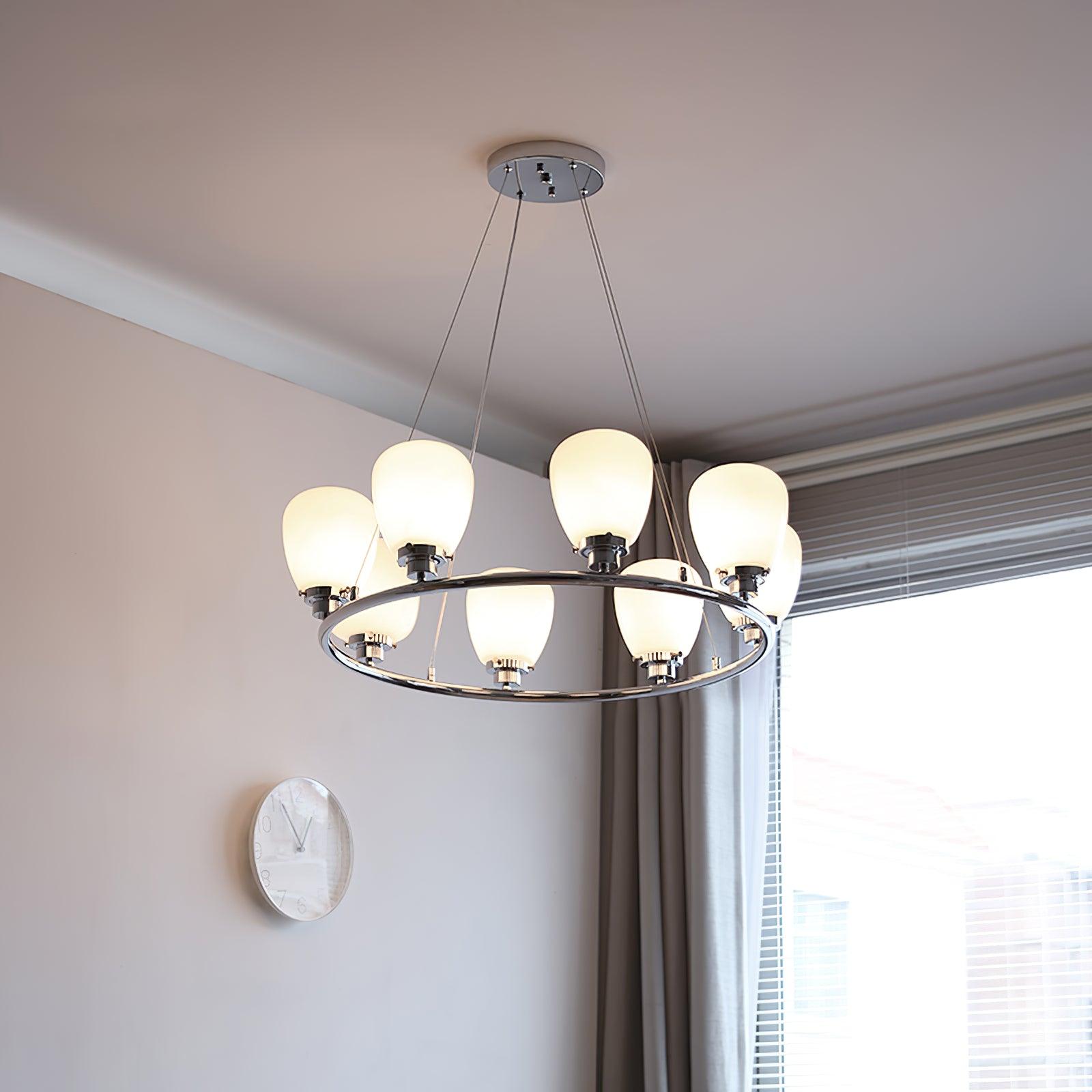 Orion Klassischer Glas-Kronleuchter-Letslighting