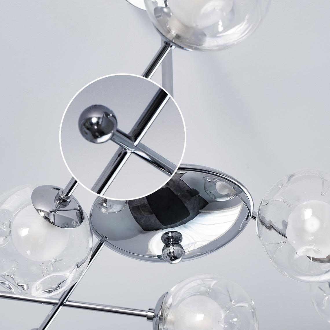 Lustra Kronleuchter Chromglas-Letslighting