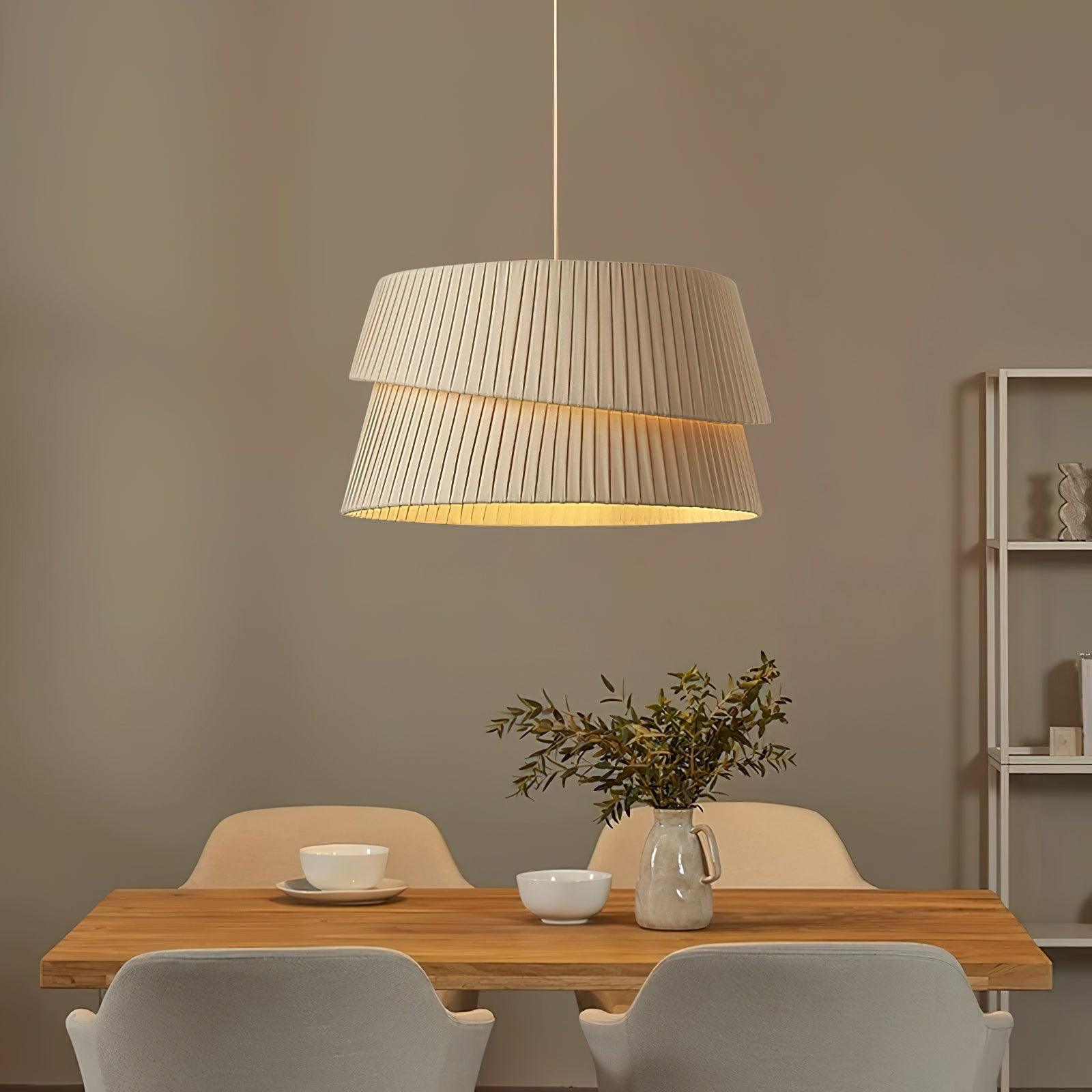 Zarion Skandinavische Stoff Pendelleuchte-Letslighting