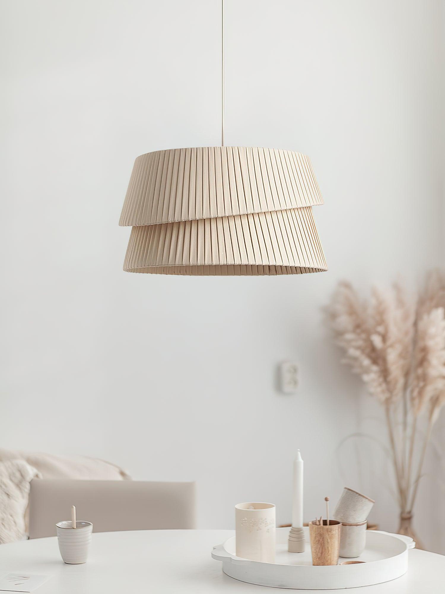 Zarion Skandinavische Stoff Pendelleuchte-Letslighting