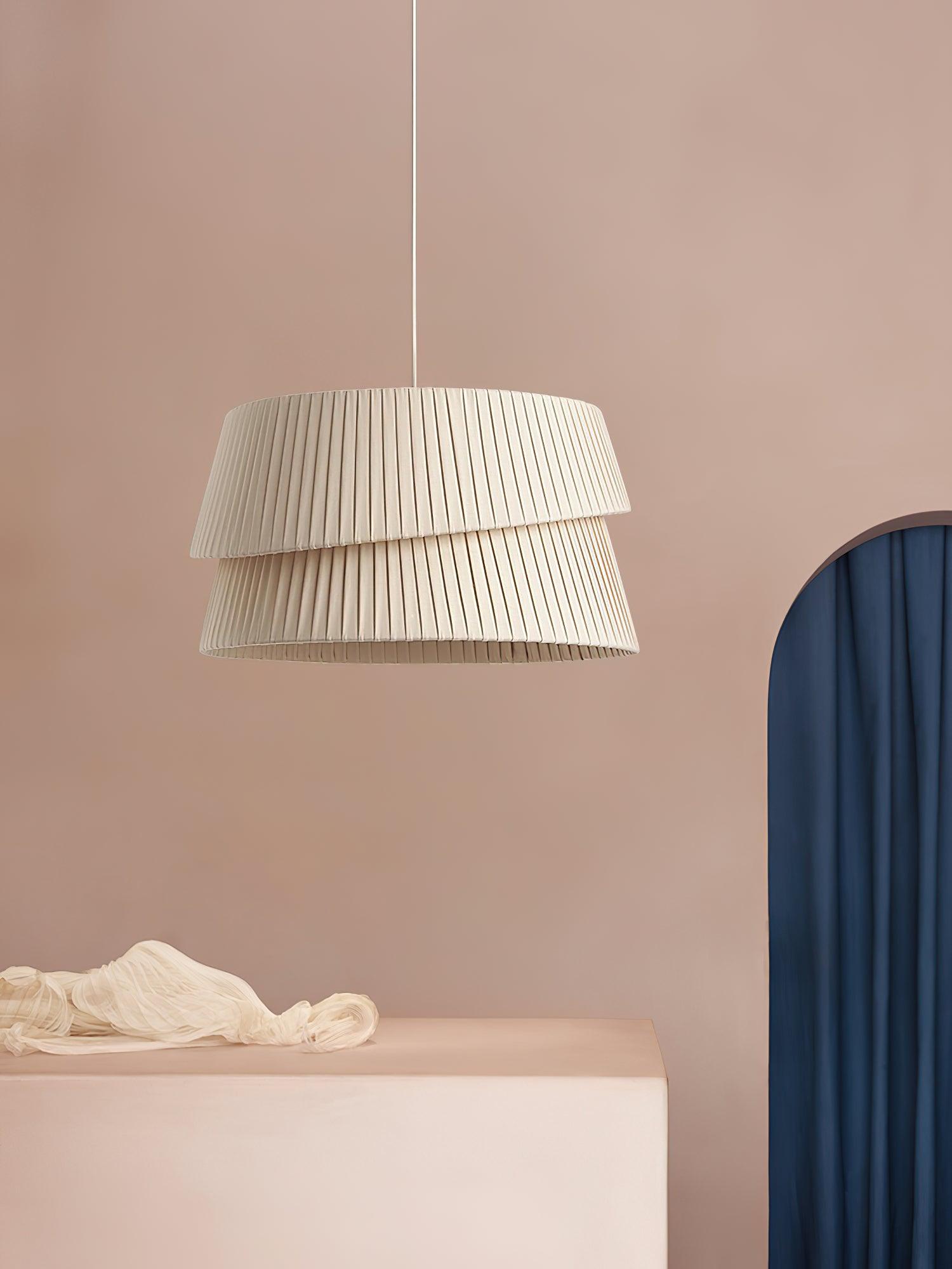 Zarion Skandinavische Stoff Pendelleuchte-Letslighting