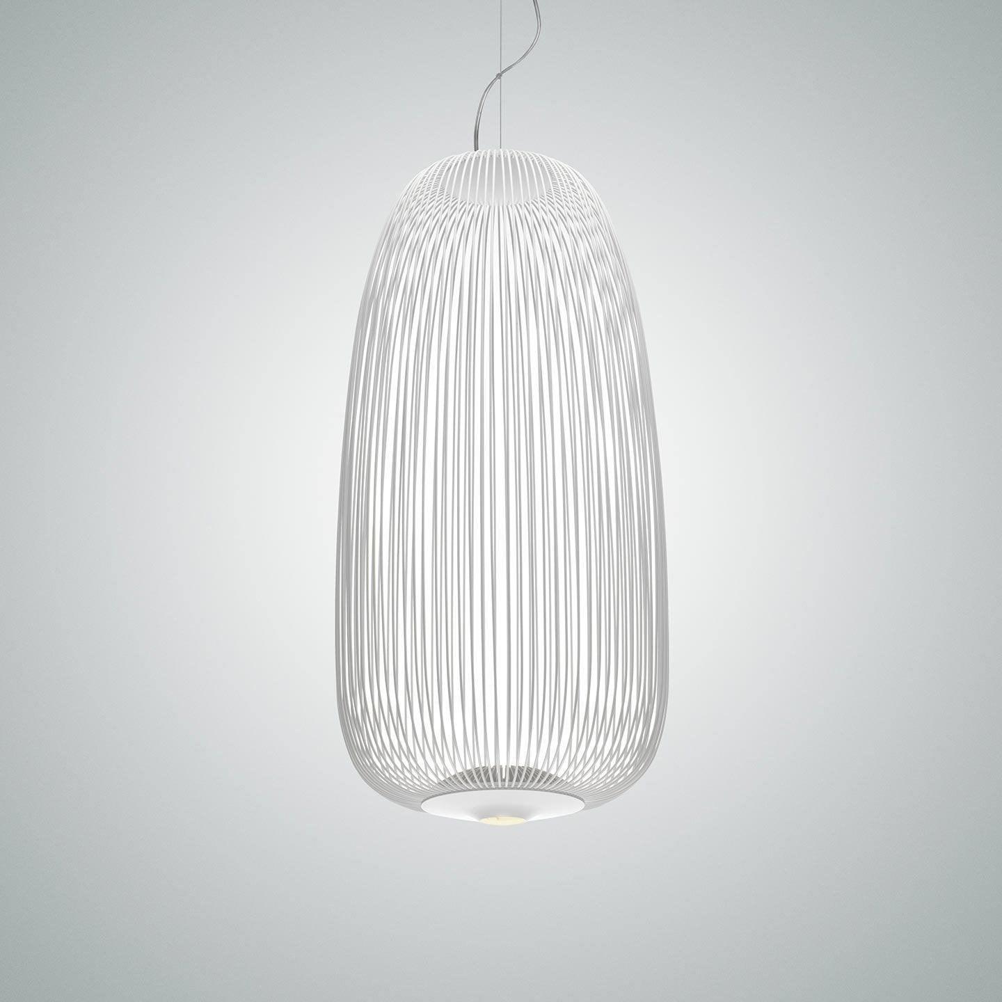 Aero Lightweight Spokes Cage Pendant Light - Letslighting