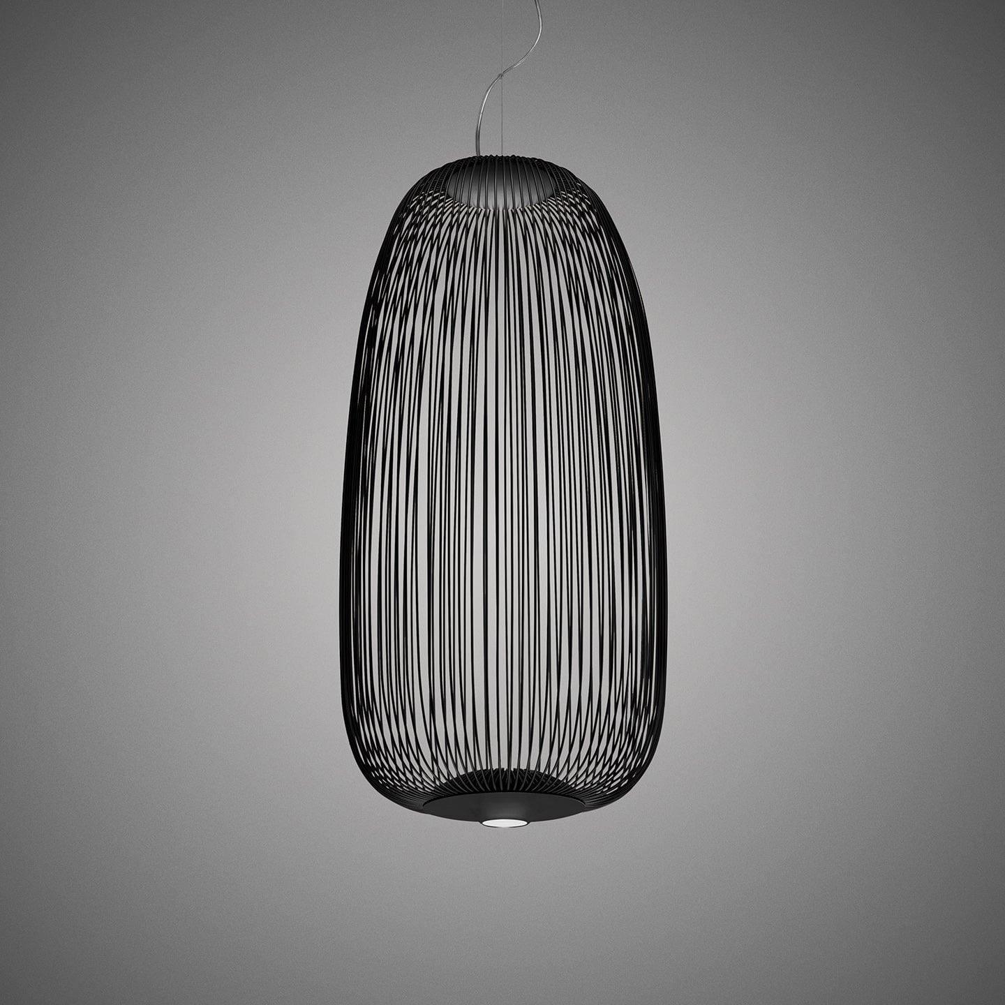Aero Lightweight Spokes Cage Pendant Light - Letslighting
