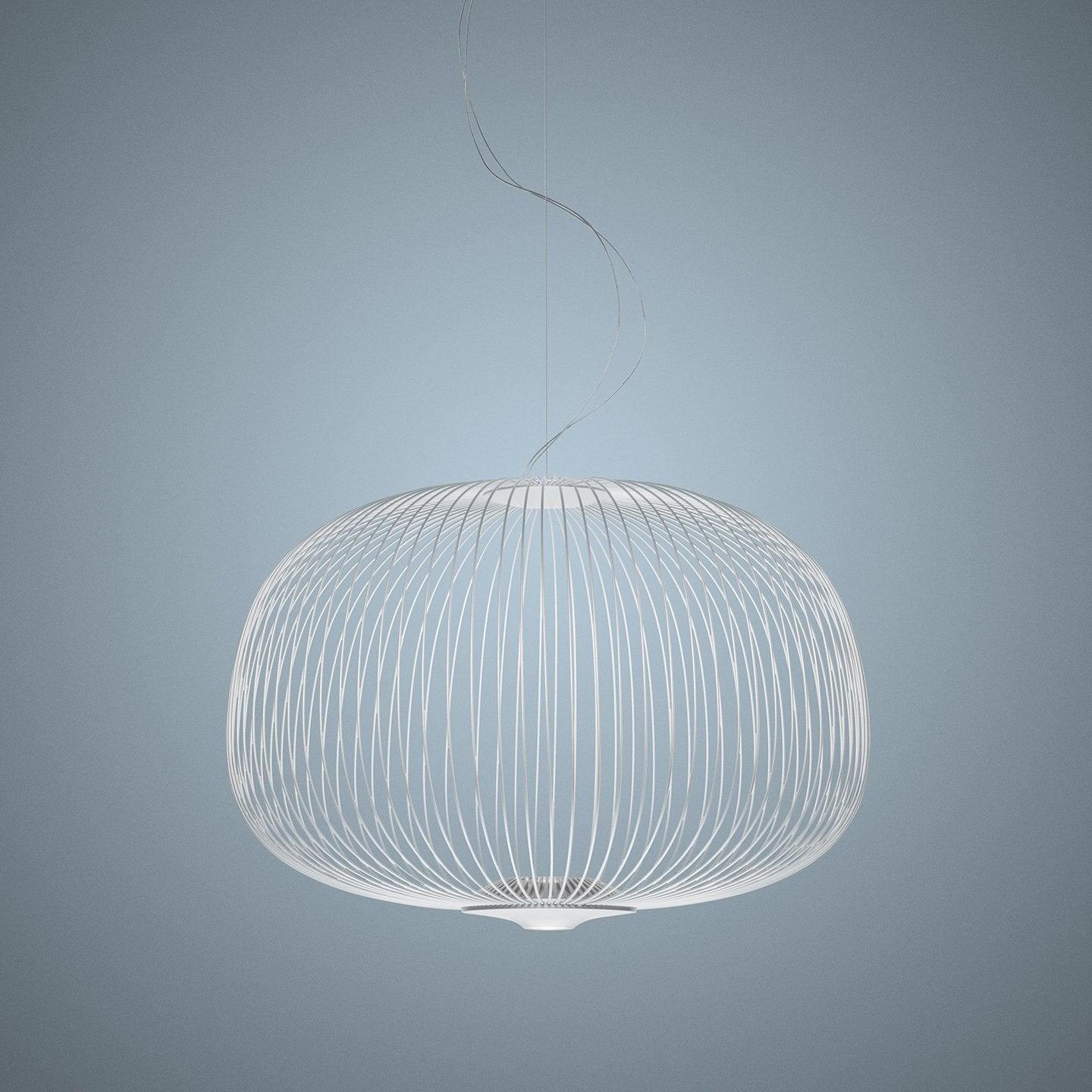 Aero Lightweight Spokes Cage Pendant Light - Letslighting