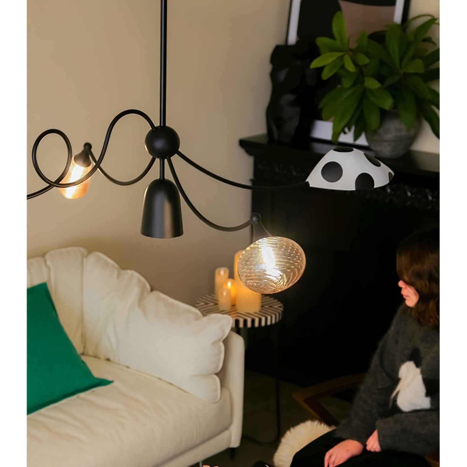 Lucy Modulare Glaspendelleuchte-Letslighting