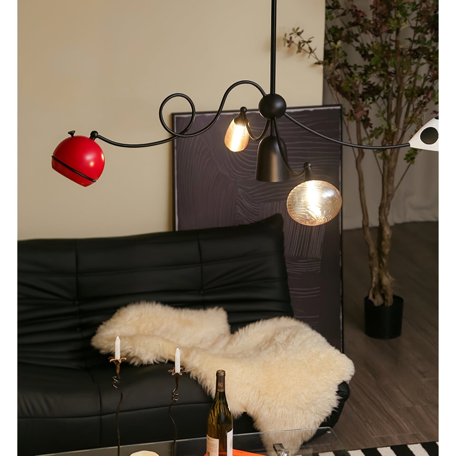 Lucy Modulare Glaspendelleuchte-Letslighting