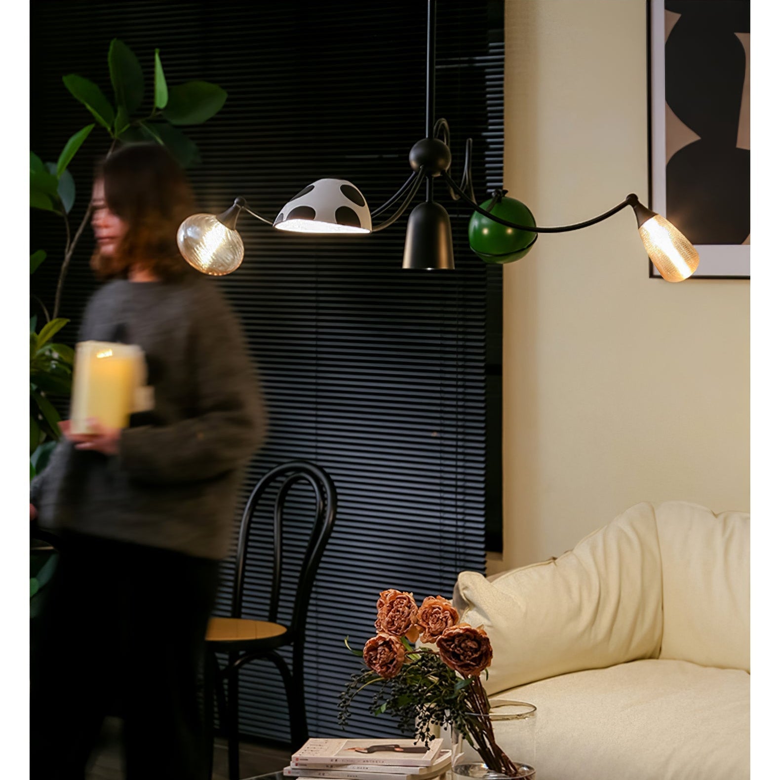 Lucy Modulare Glaspendelleuchte-Letslighting