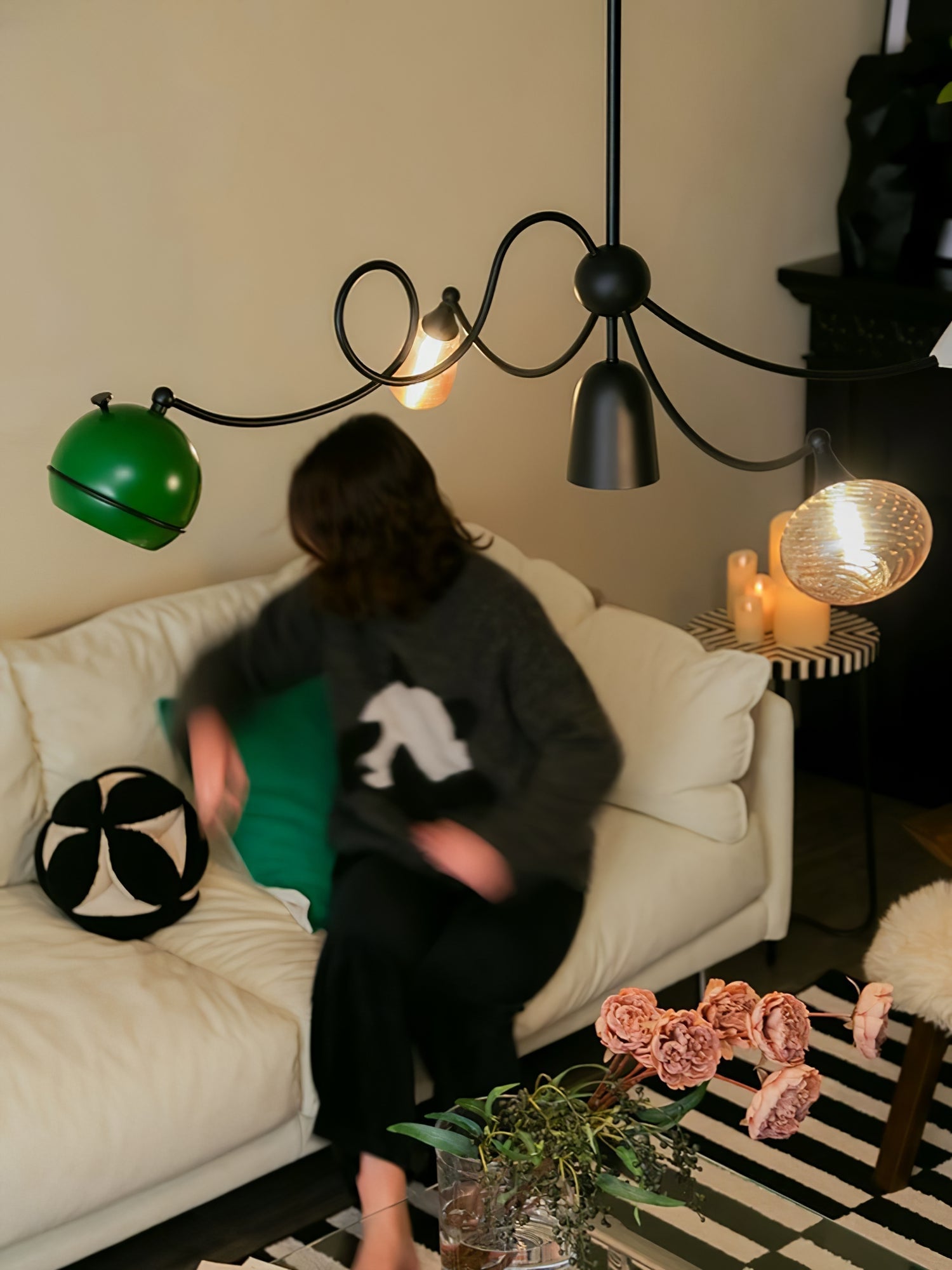 Lucy Modulare Glaspendelleuchte-Letslighting